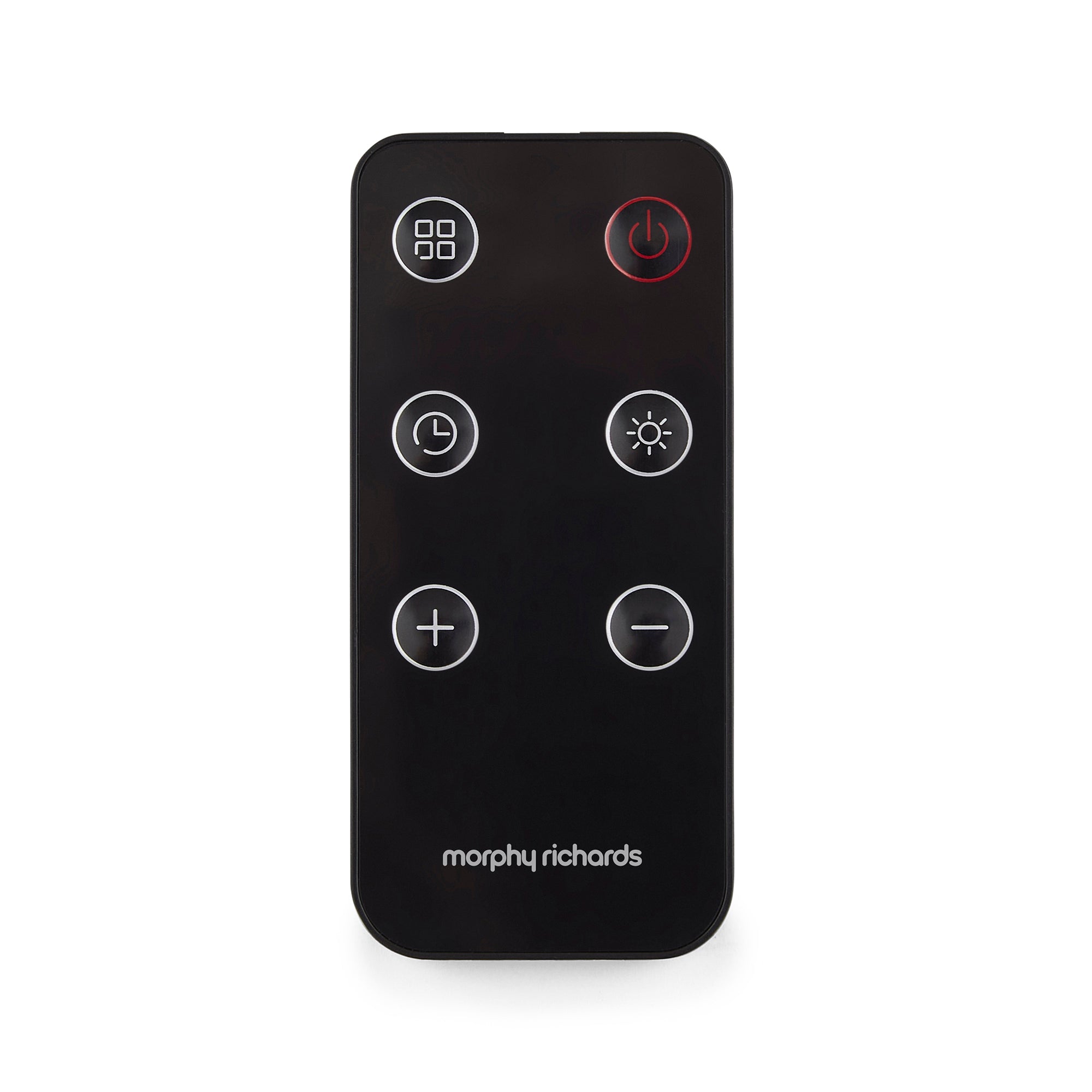 HeatFlux 1.5kw Bedside Ceramic Fan Heater with Remote Control - Black