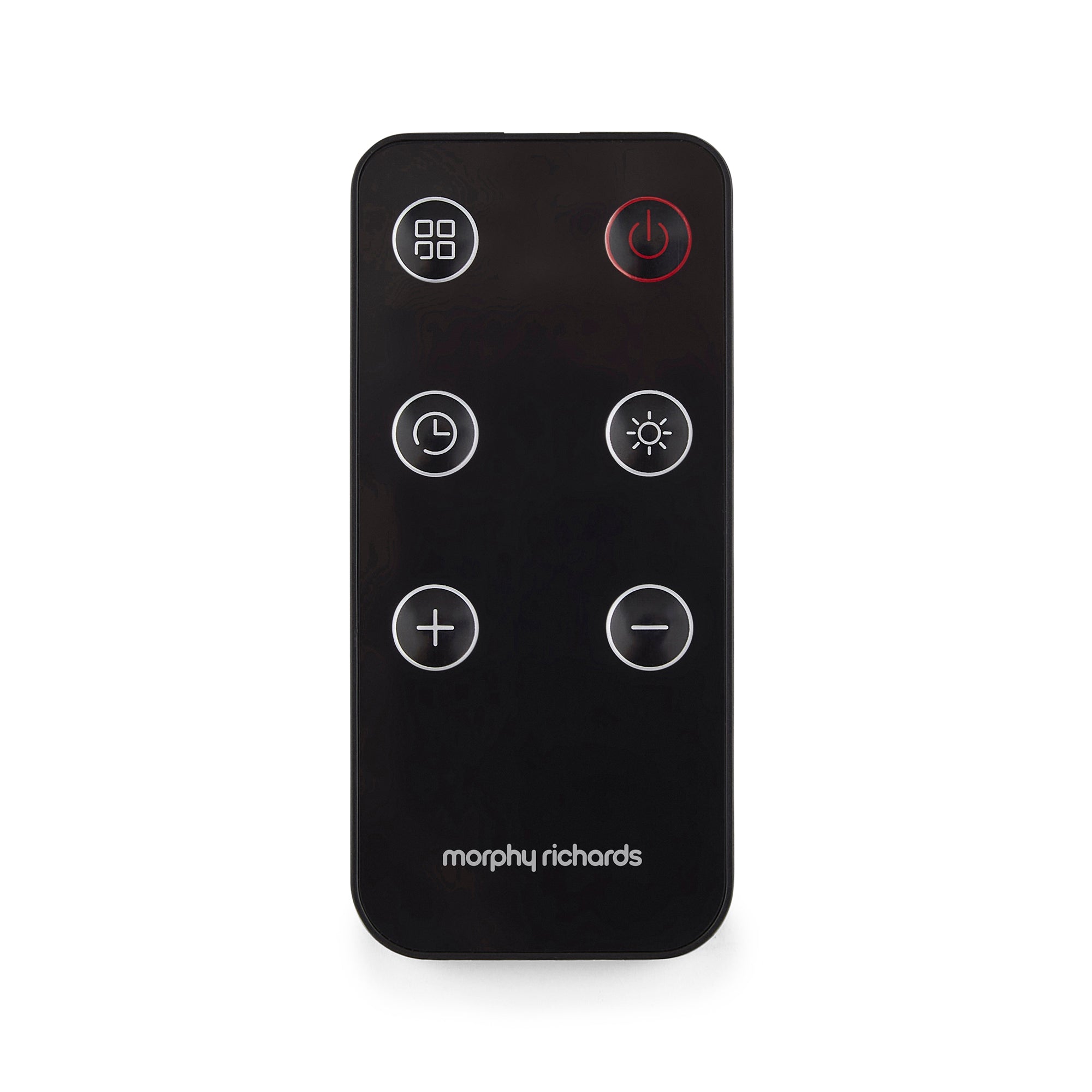 HeatFlux 1.5kw Bedside Ceramic Fan Heater with Remote Control - Grey