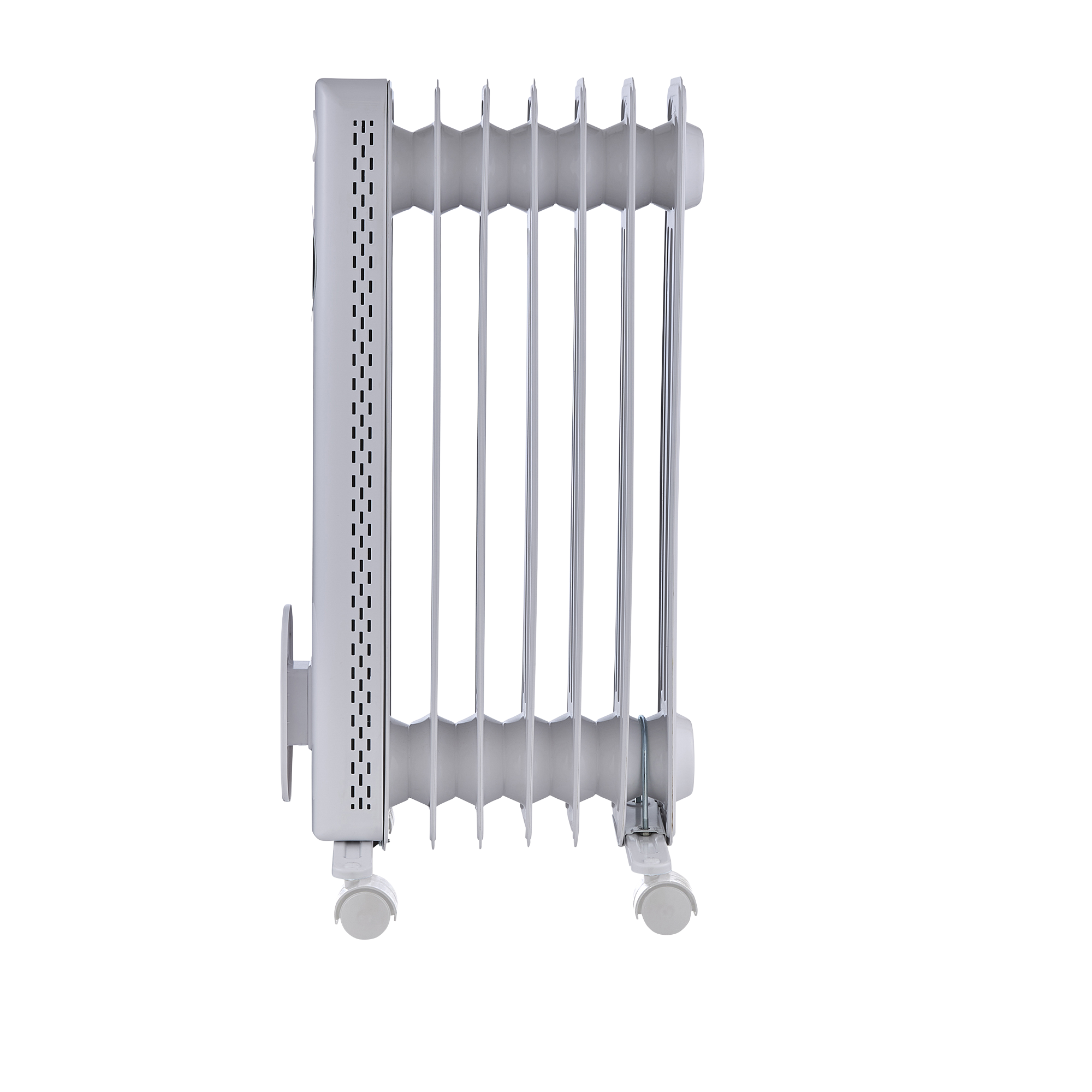 HeatFlux 1.5kw Digital Oil Filled Radiator with Remote Control - White