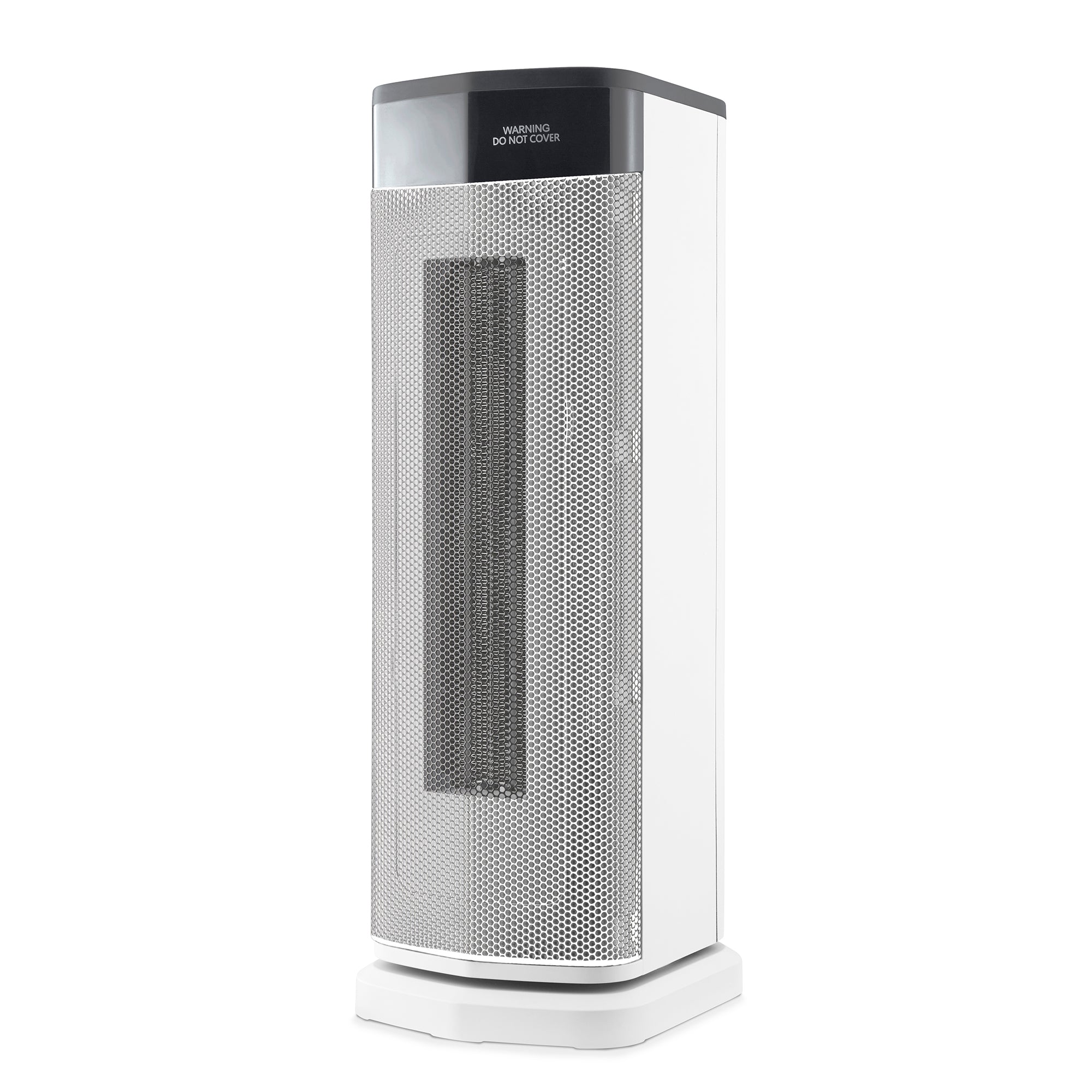 HeatFlux 2kw Digital Ceramic Tower Fan Heater with Remote Control - White