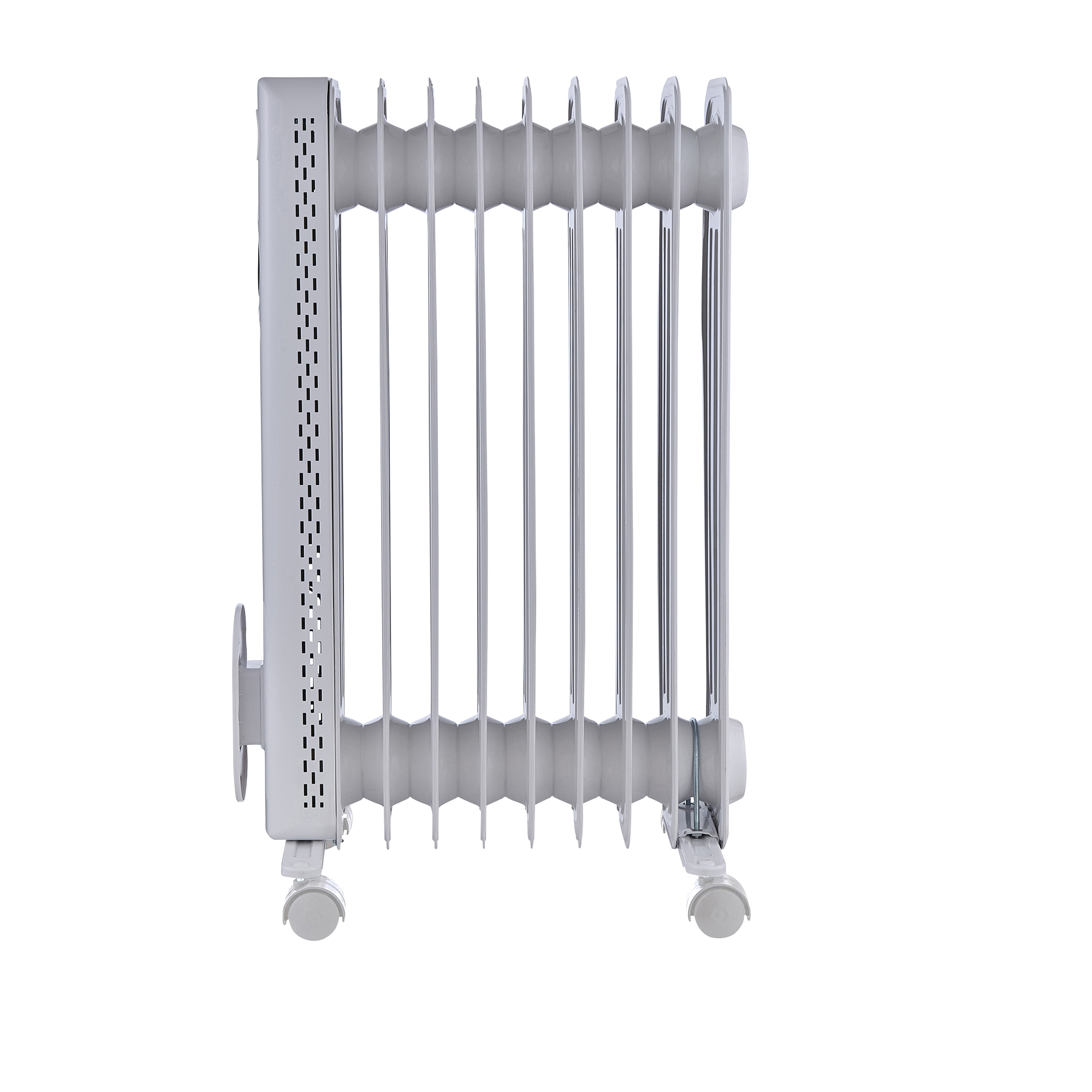 HeatFlux 2kw Digital Oil Filled Radiator with Remote Control - White