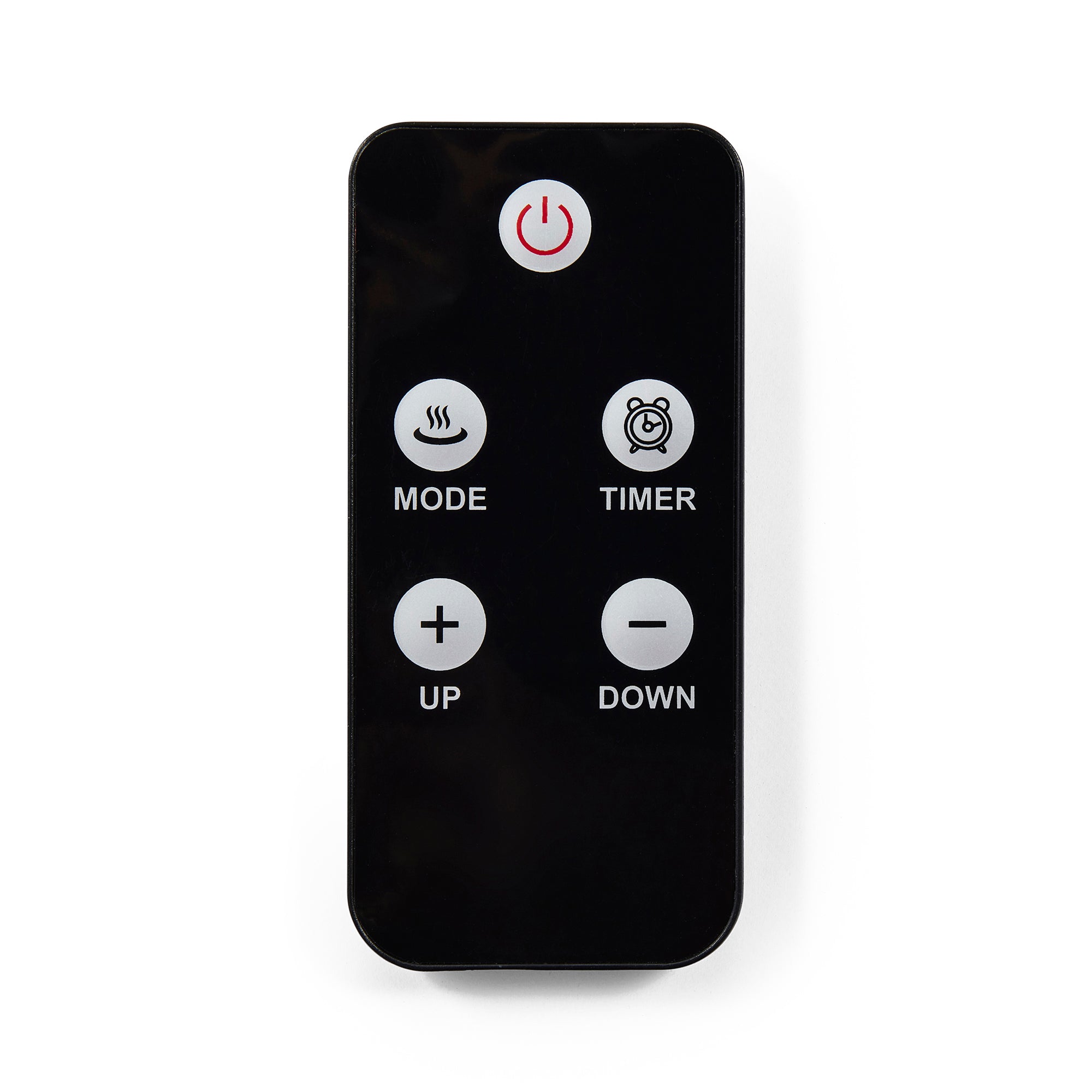 HeatFlux 2kw Upright Fan Heater with Remote Control - White