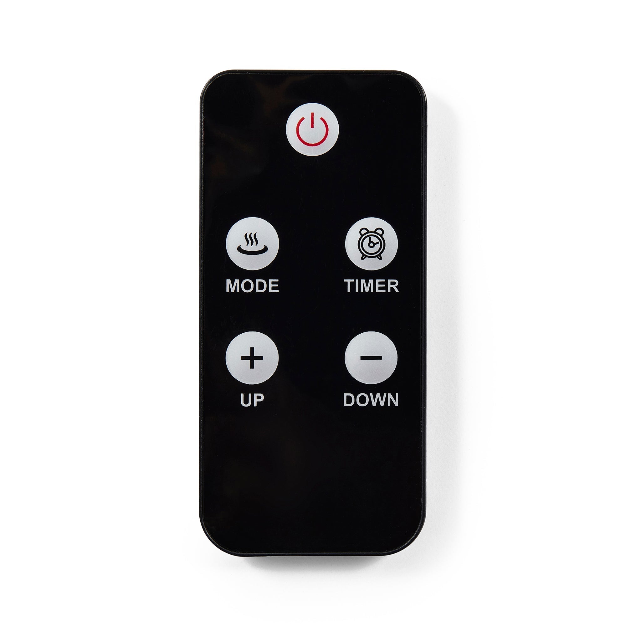 HeatFlux 2kw Upright Fan Heater with Remote Control - Grey