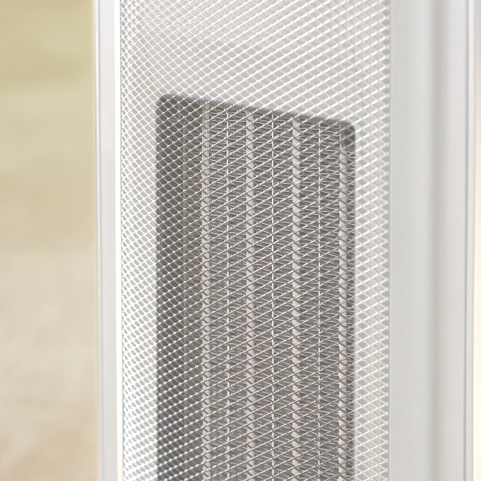 HeatFlux Ultra Thin 2kw Ceramic Tower Fan Heater with Remote Control - White