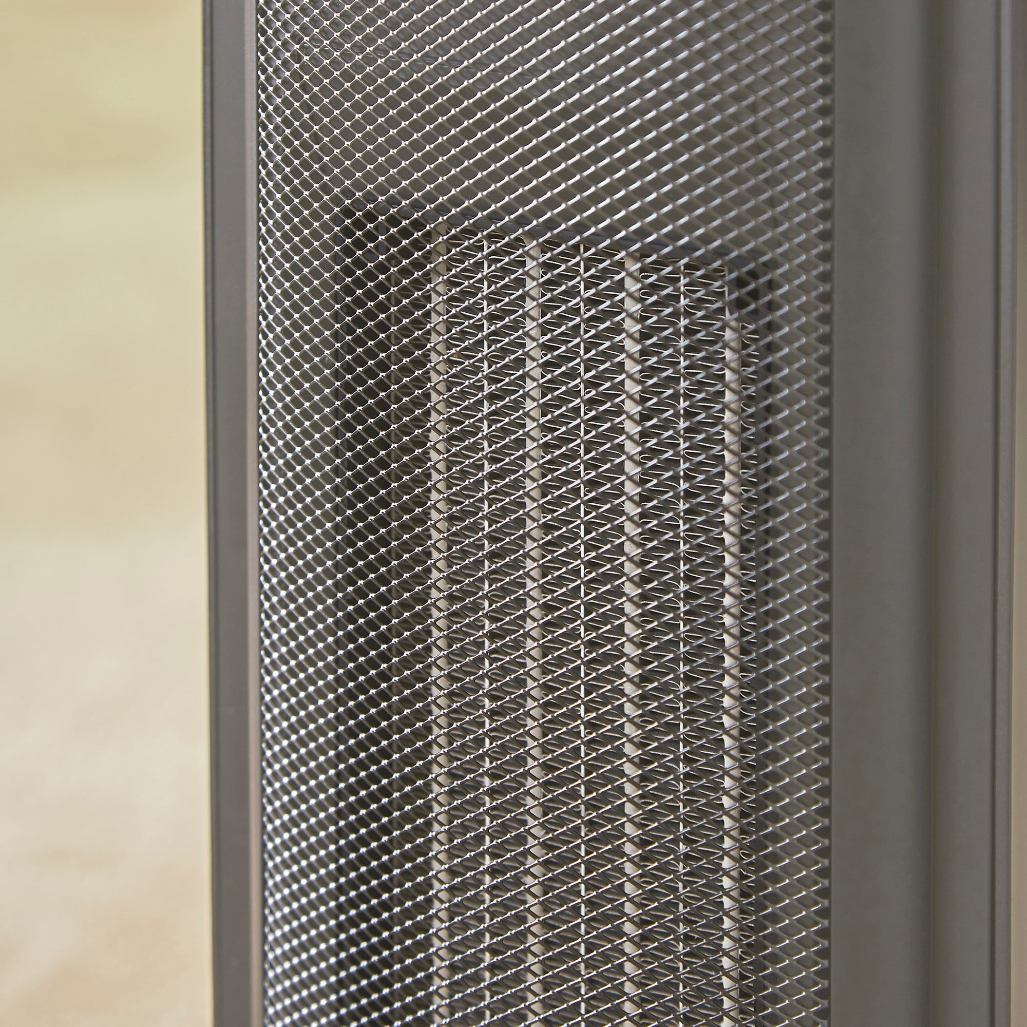 HeatFlux Ultra Thin 2kw Ceramic Tower Fan Heater with Remote Control - Grey