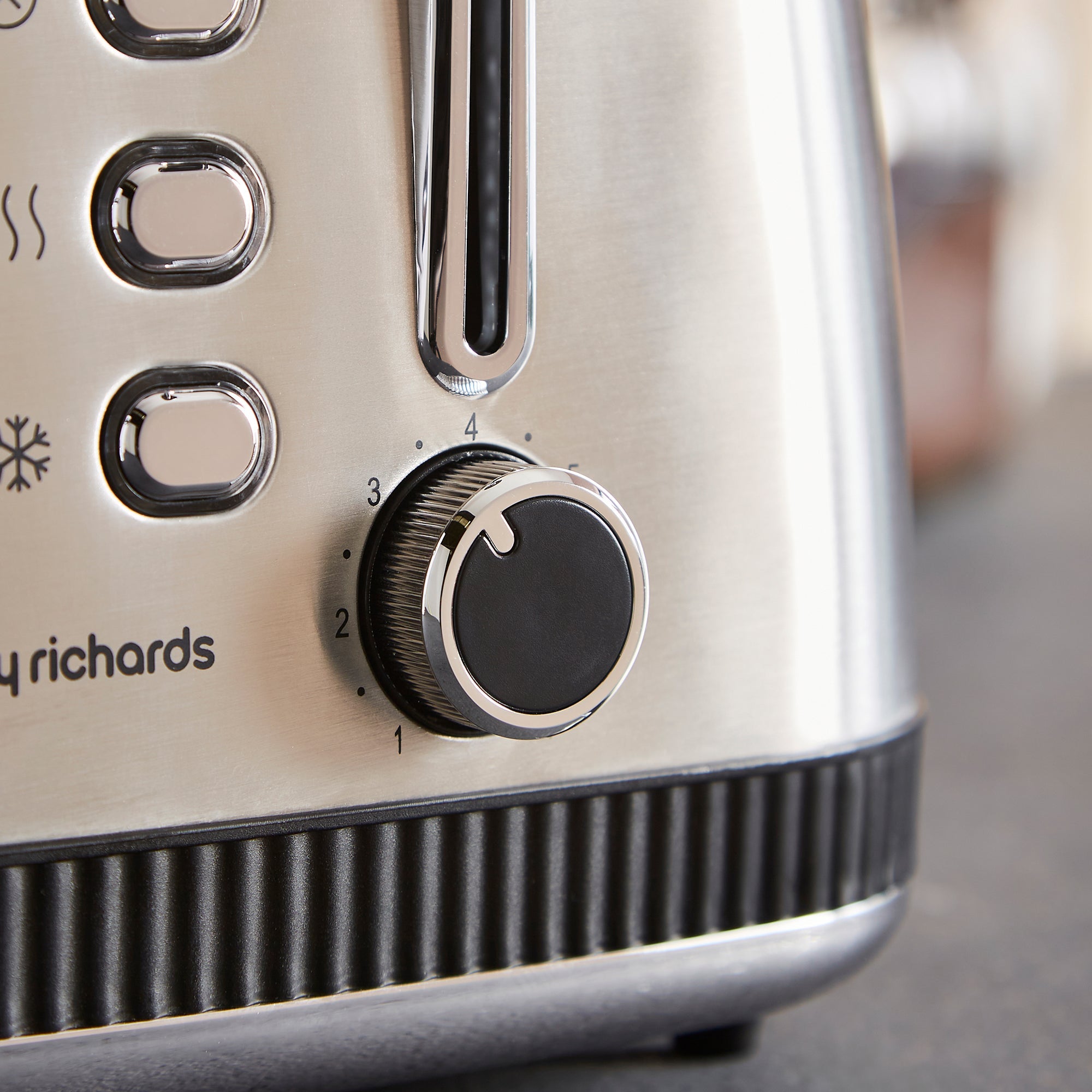 Mexborough 4 Slice Toaster - Black