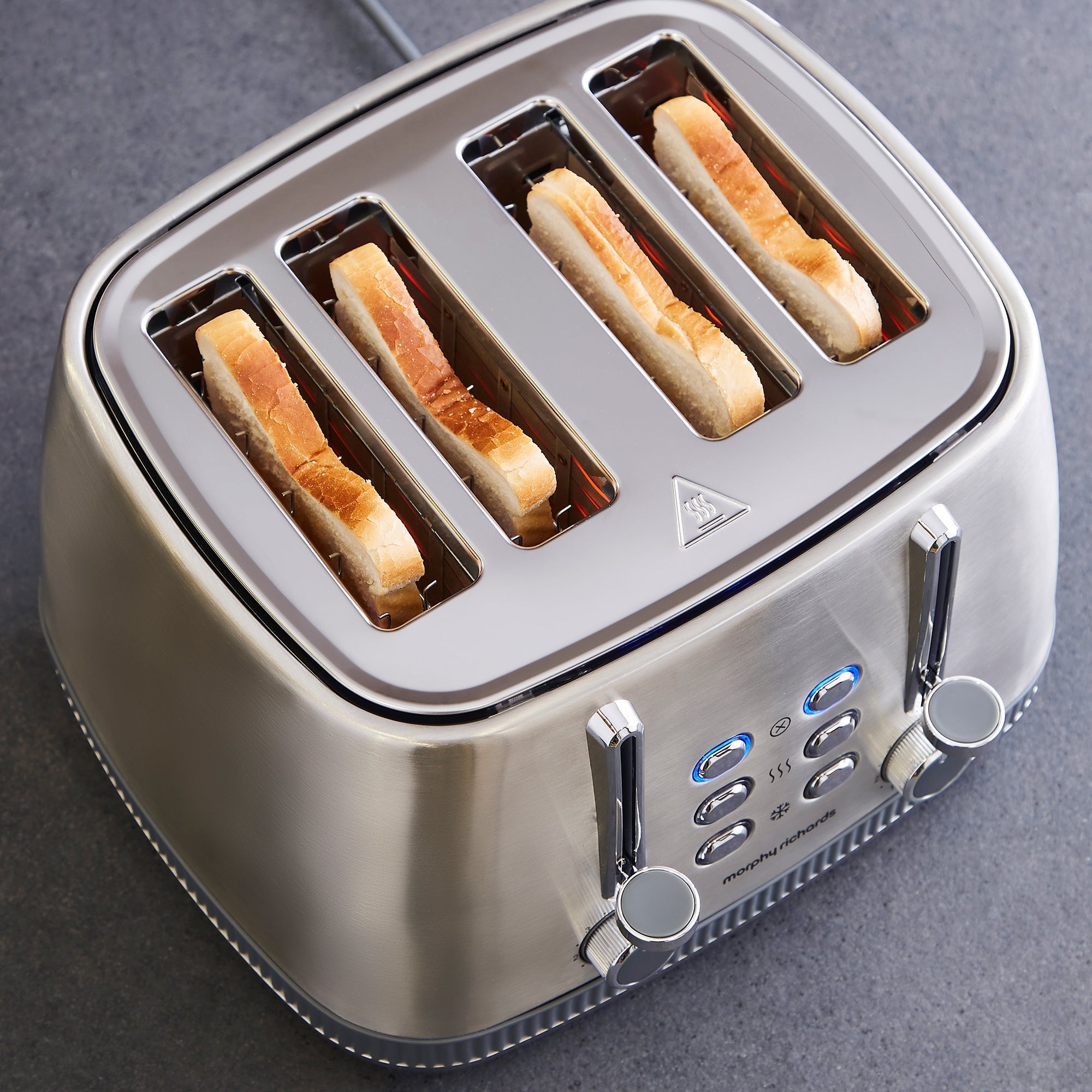 Mexborough 4 Slice Toaster - Grey