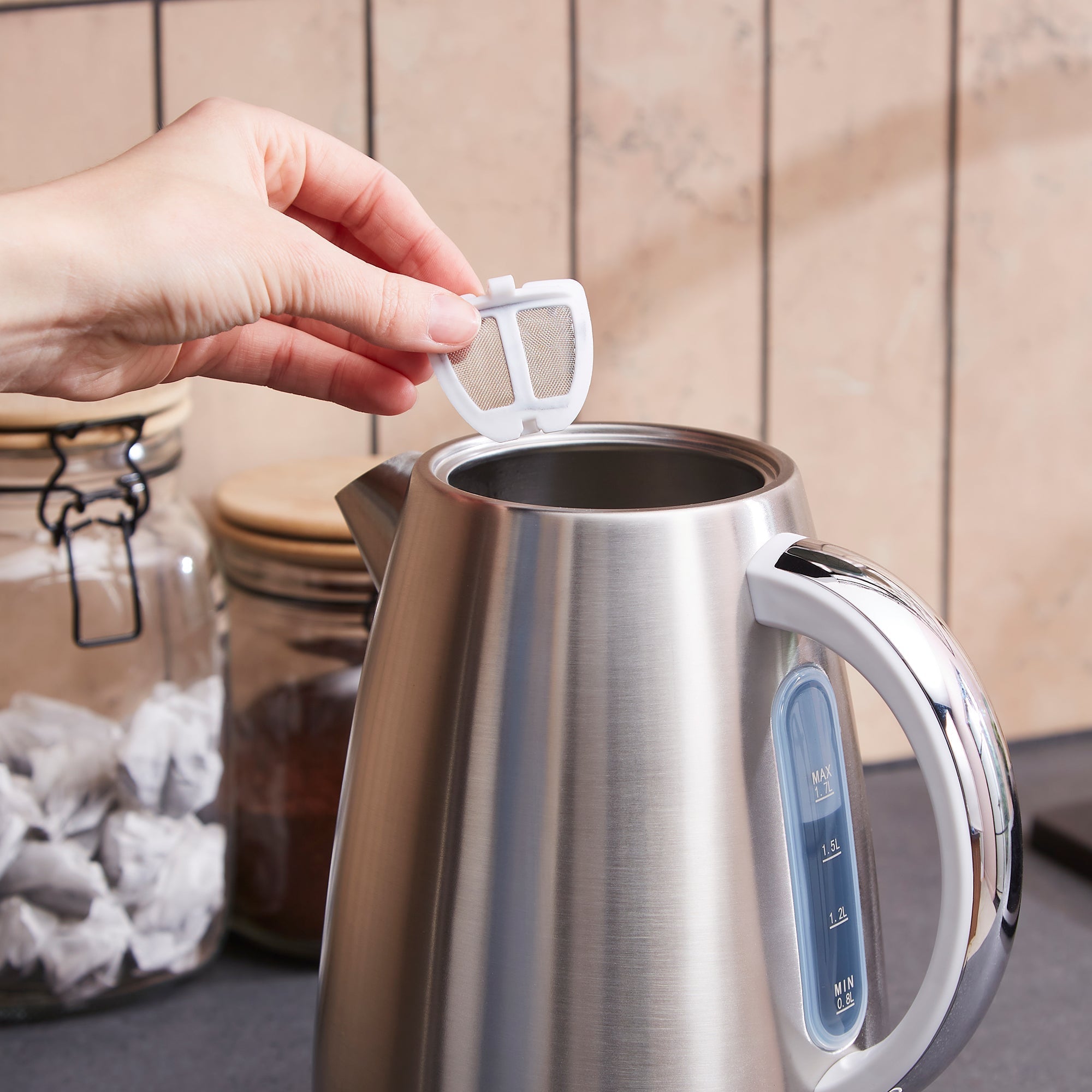 Mexborough 1.7L Jug Kettle - White