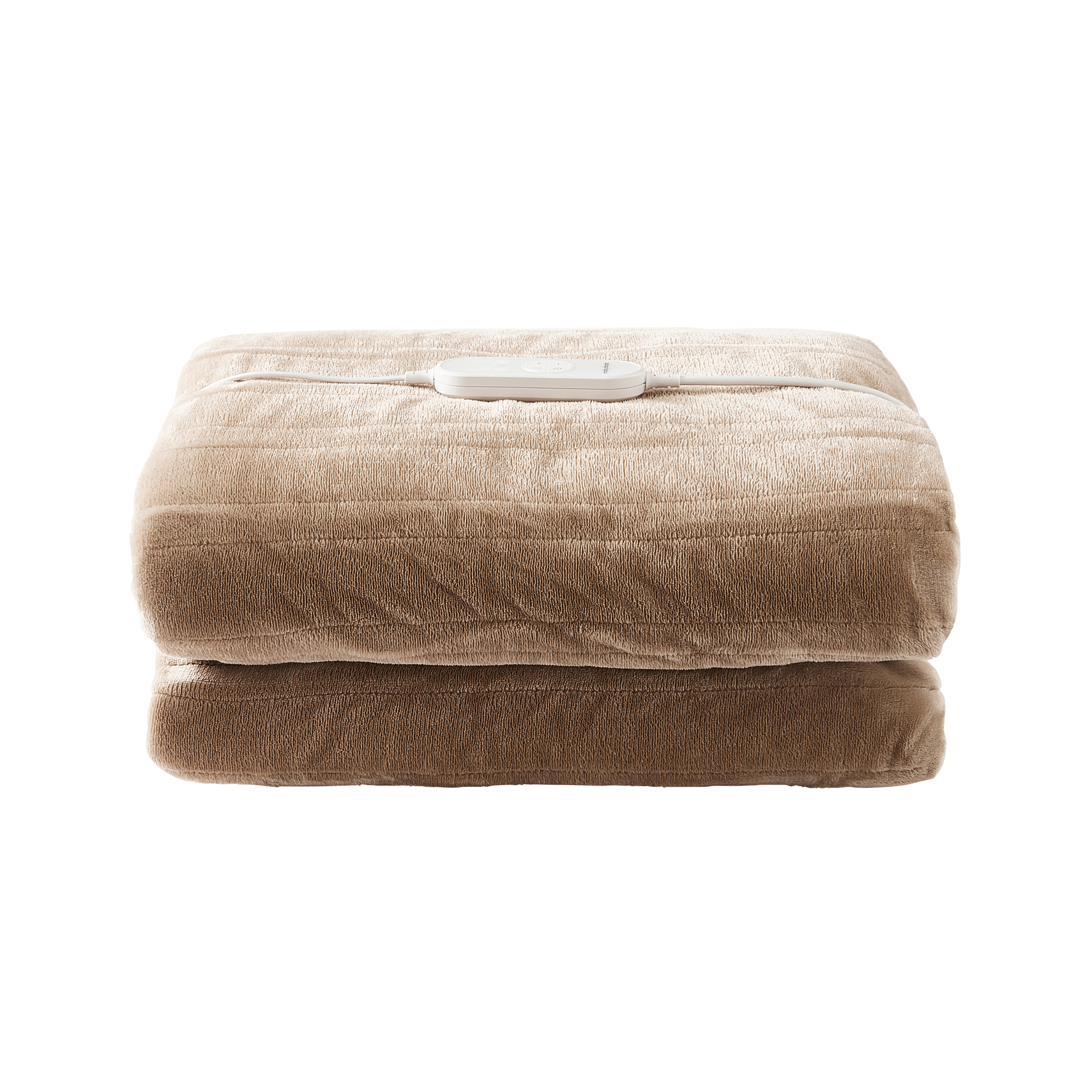 EverCosy Large Fleece Electric Heated Throw - Mocha