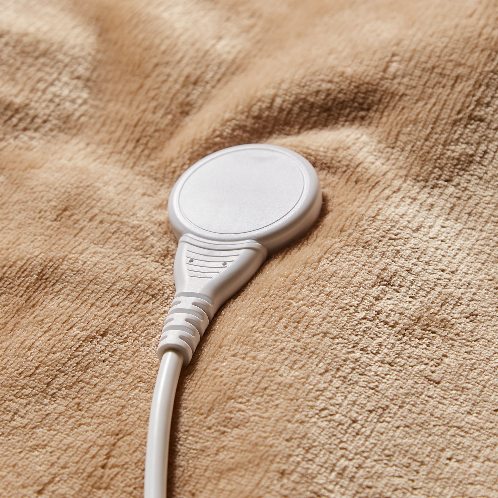 EverCosy Large Fleece Electric Heated Throw - Mocha