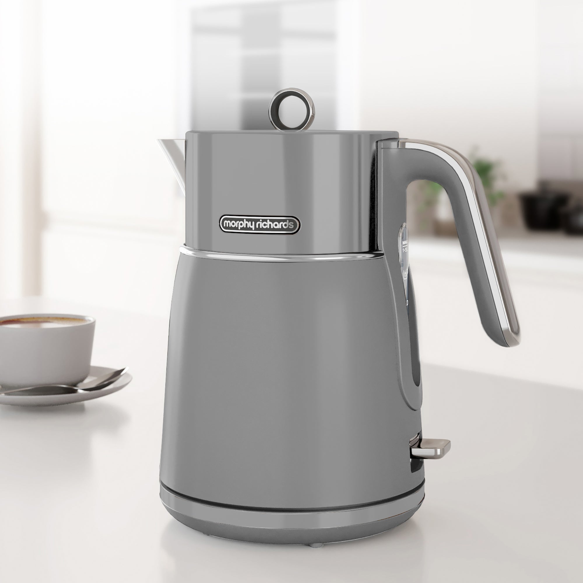 Signature Grey Kettle and Toaster Set