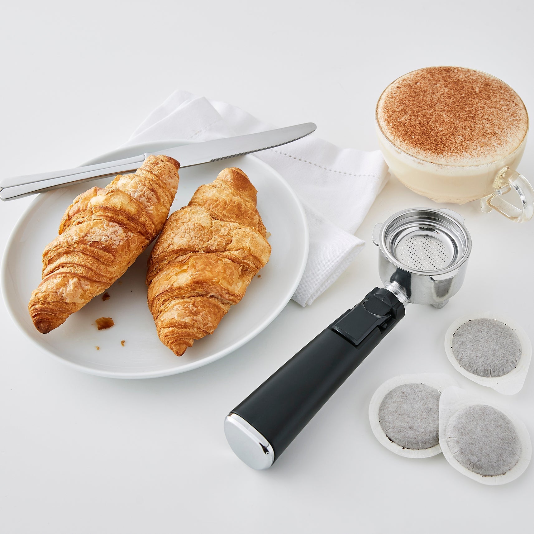 Traditional Compact Pump Espresso Coffee Machine - Navy