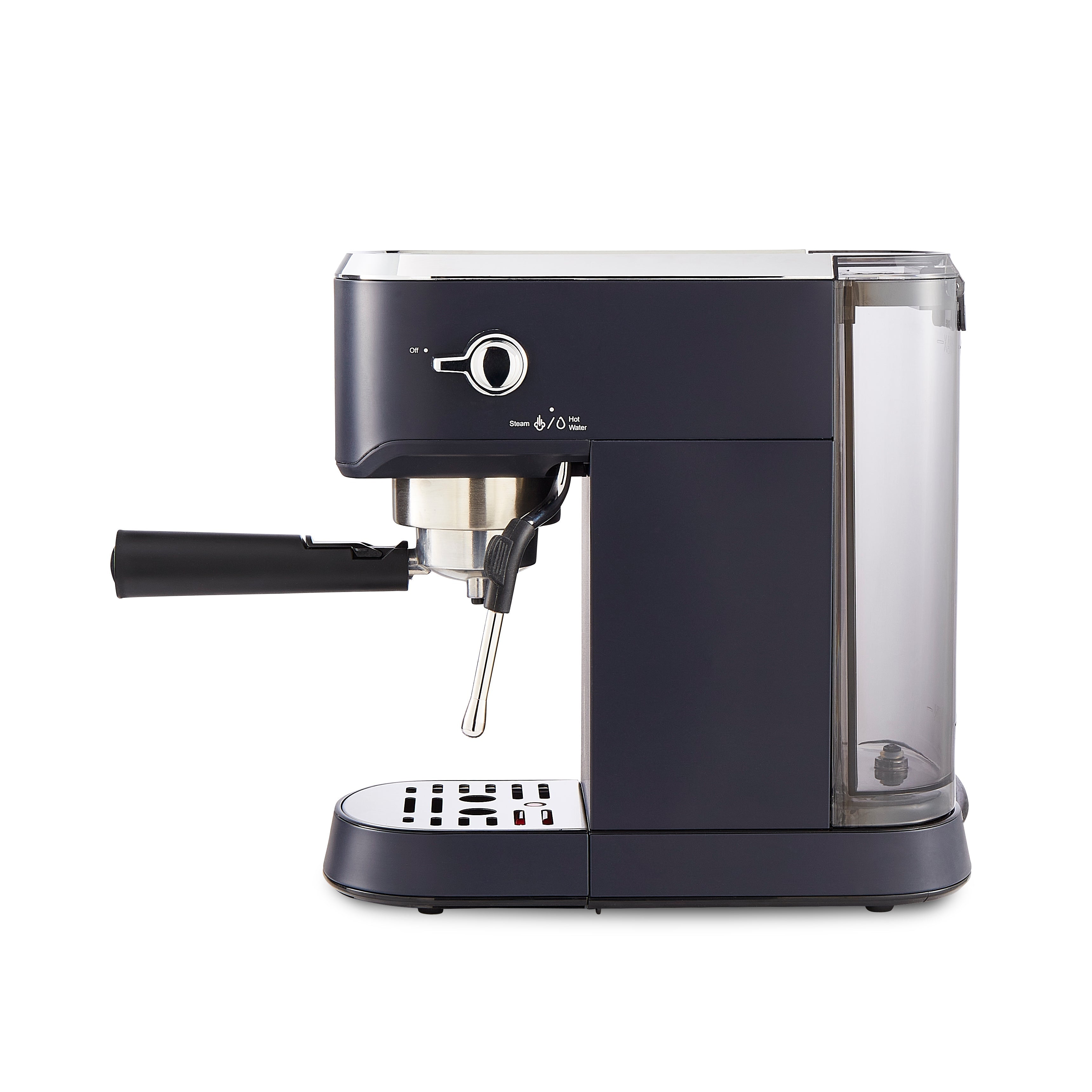 Traditional Compact Pump Espresso Coffee Machine - Navy