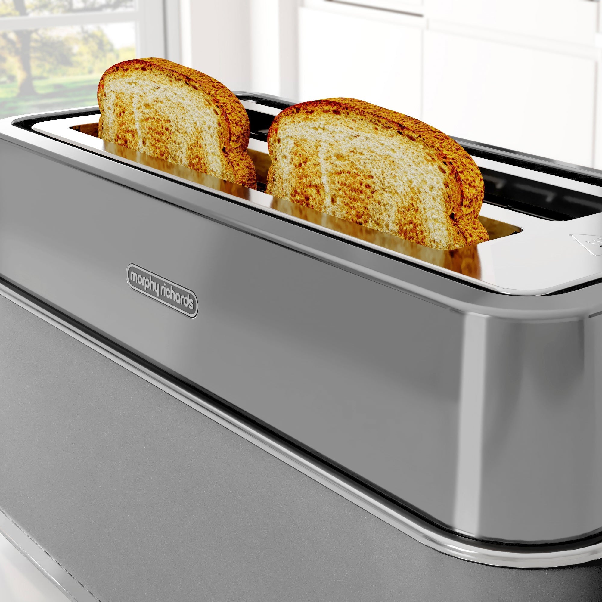 Signature Grey 4 Slice Toaster