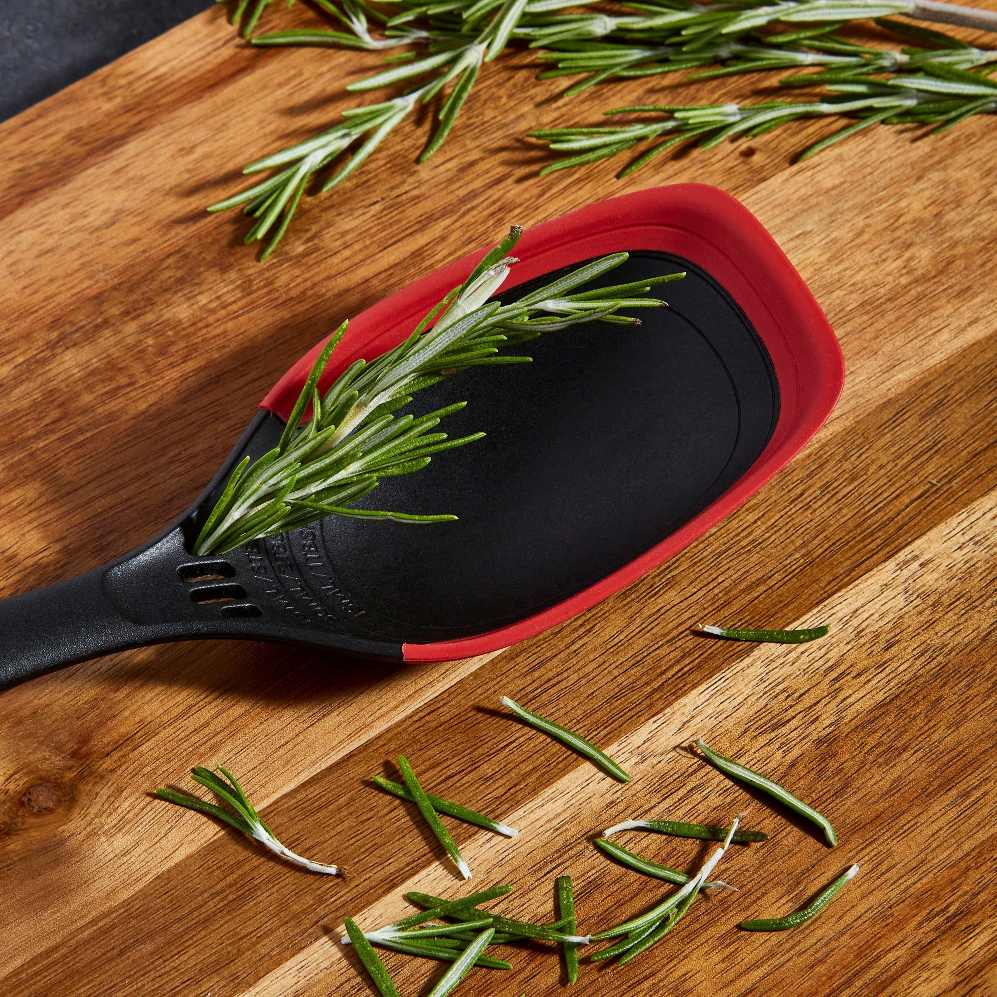 Solid Spoon and Slotted Spoon Set