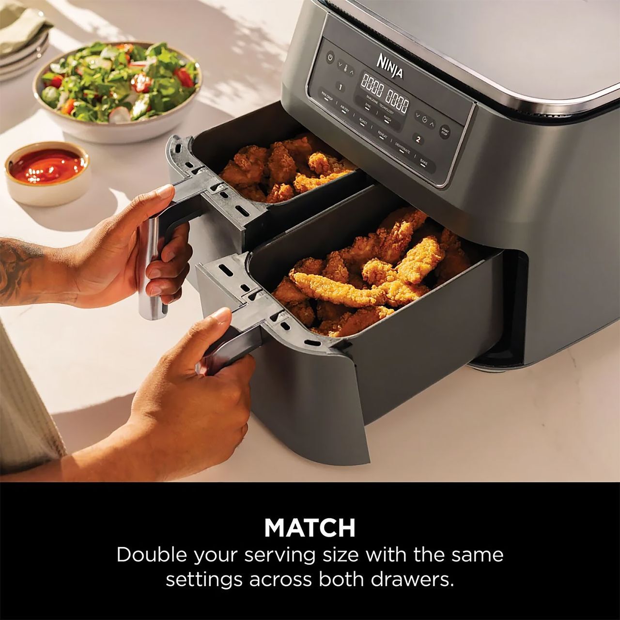 Ninja DZ300UK Dual Zone Air Fryer