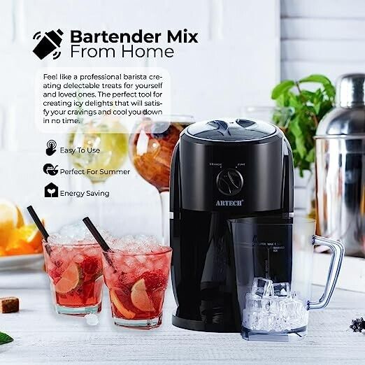 Artech Electric Ice Crusher Machine