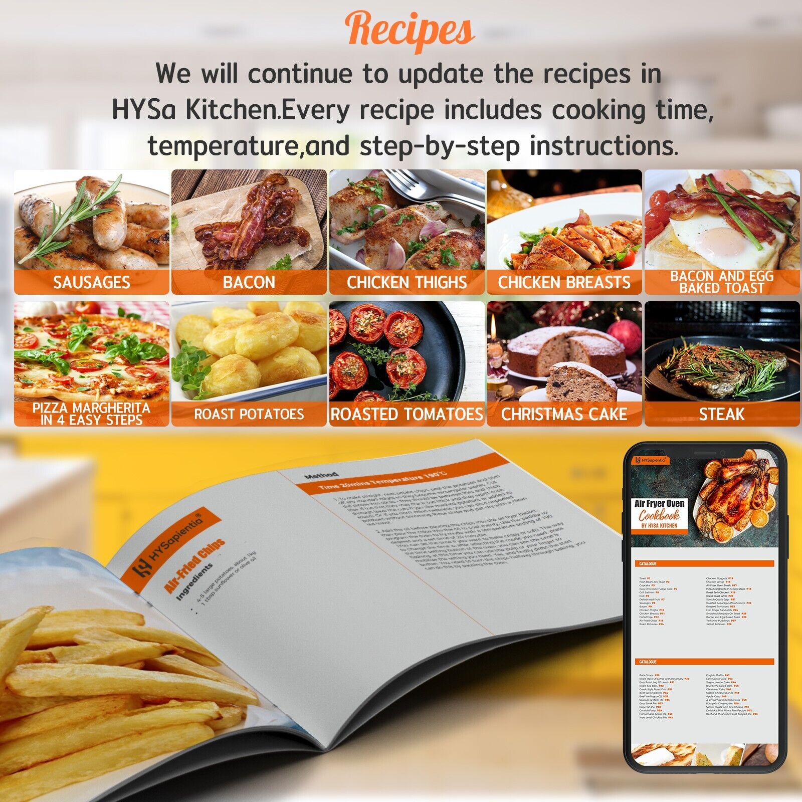 24L Digital Air Fryer Oven with Rotisserie