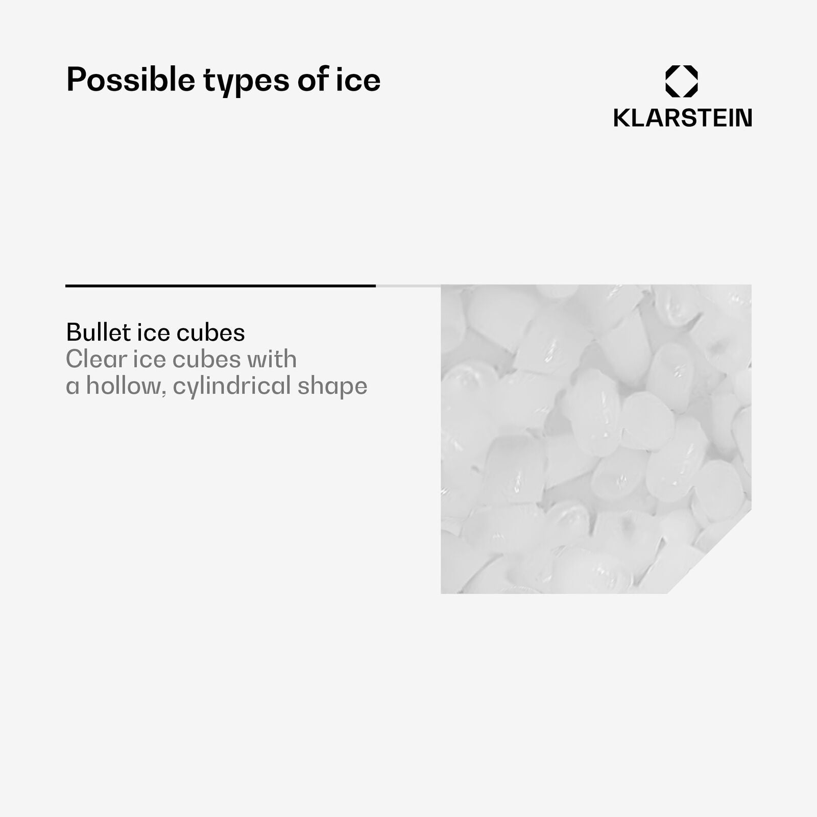 Klarstein Metropolitan Ice Cube Machine