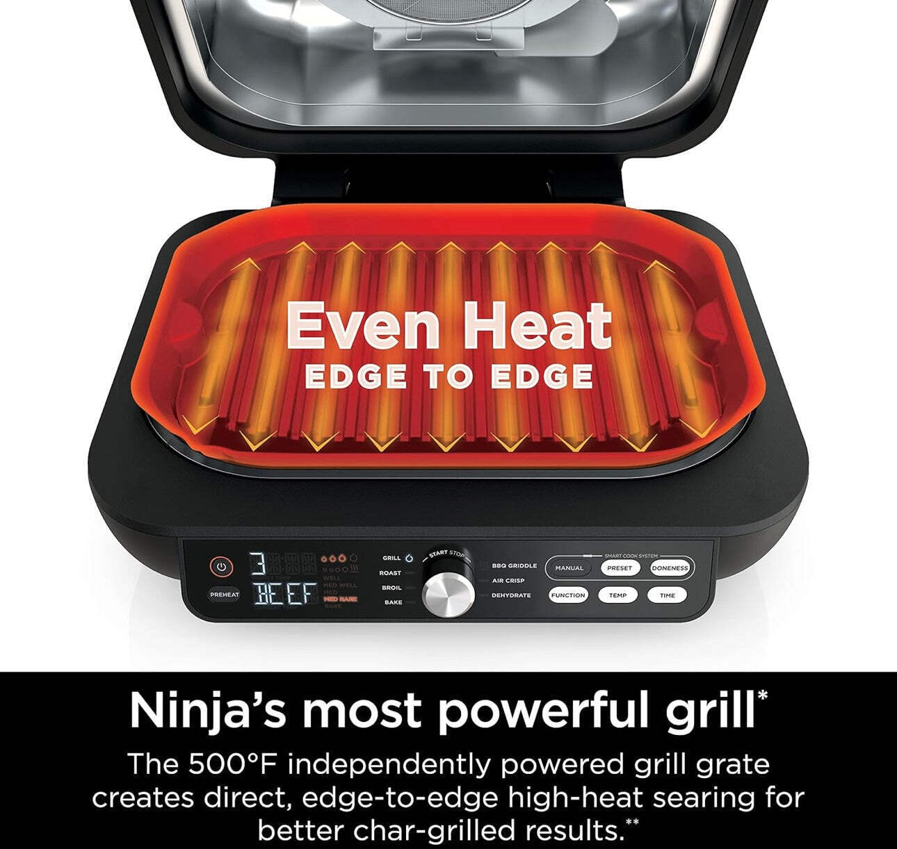 Ninja IG651 Foodi Smart XL Pro 7-in-1 Indoor Grill/Griddle Combo
