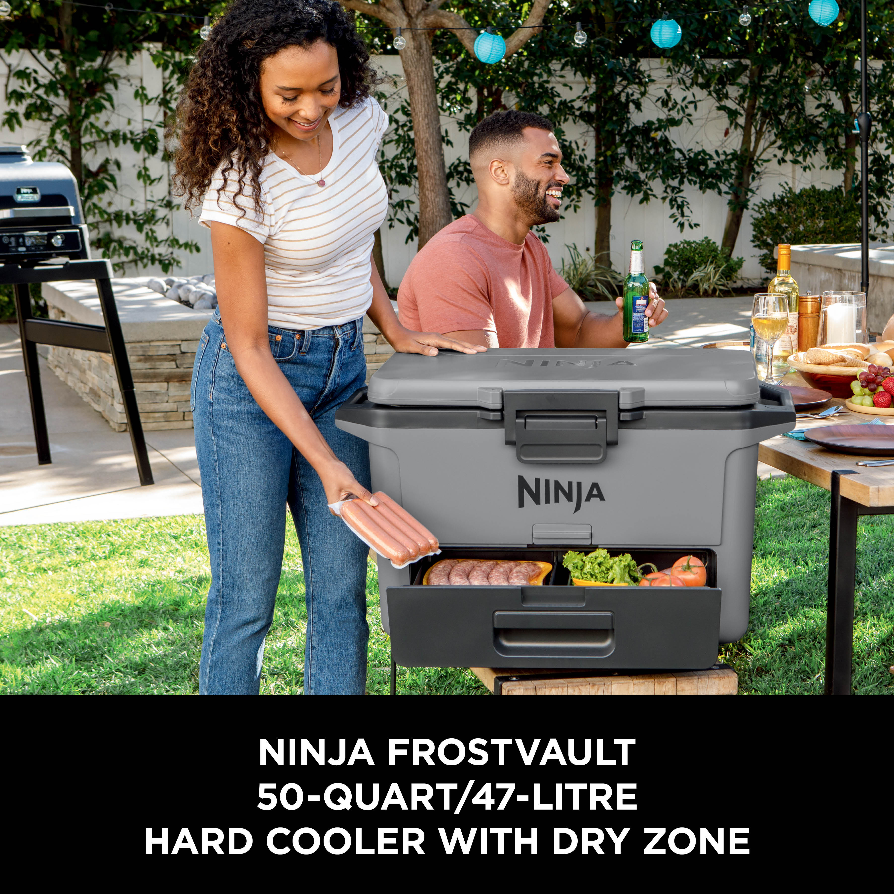 Ninja FrostVault Hard Cooler 50QT/48L