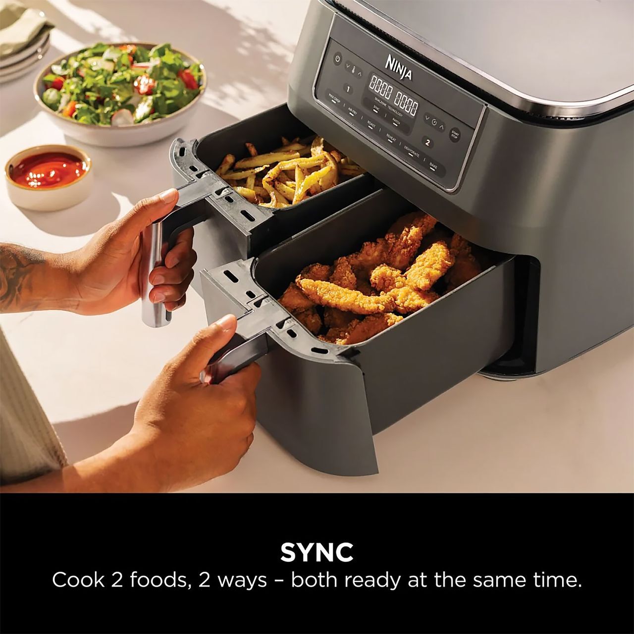 Ninja DZ300UK Dual Zone Air Fryer