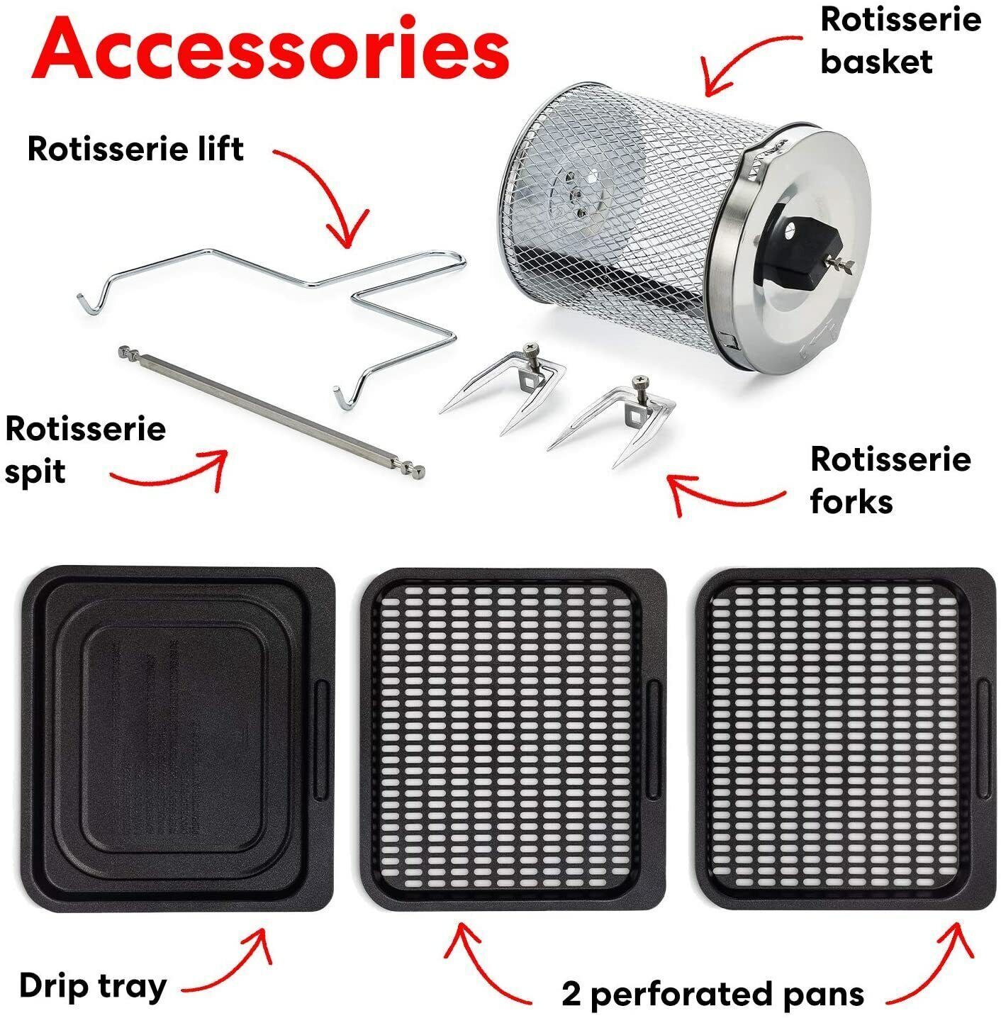 UTEN XXL 10L Digital Air Fryer Oven