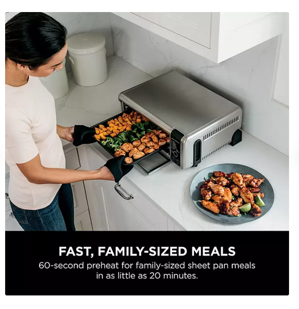 Ninja Foodi 9-in-1 Digital Air Fry Oven – Flip-Away Storage, XL Capacity