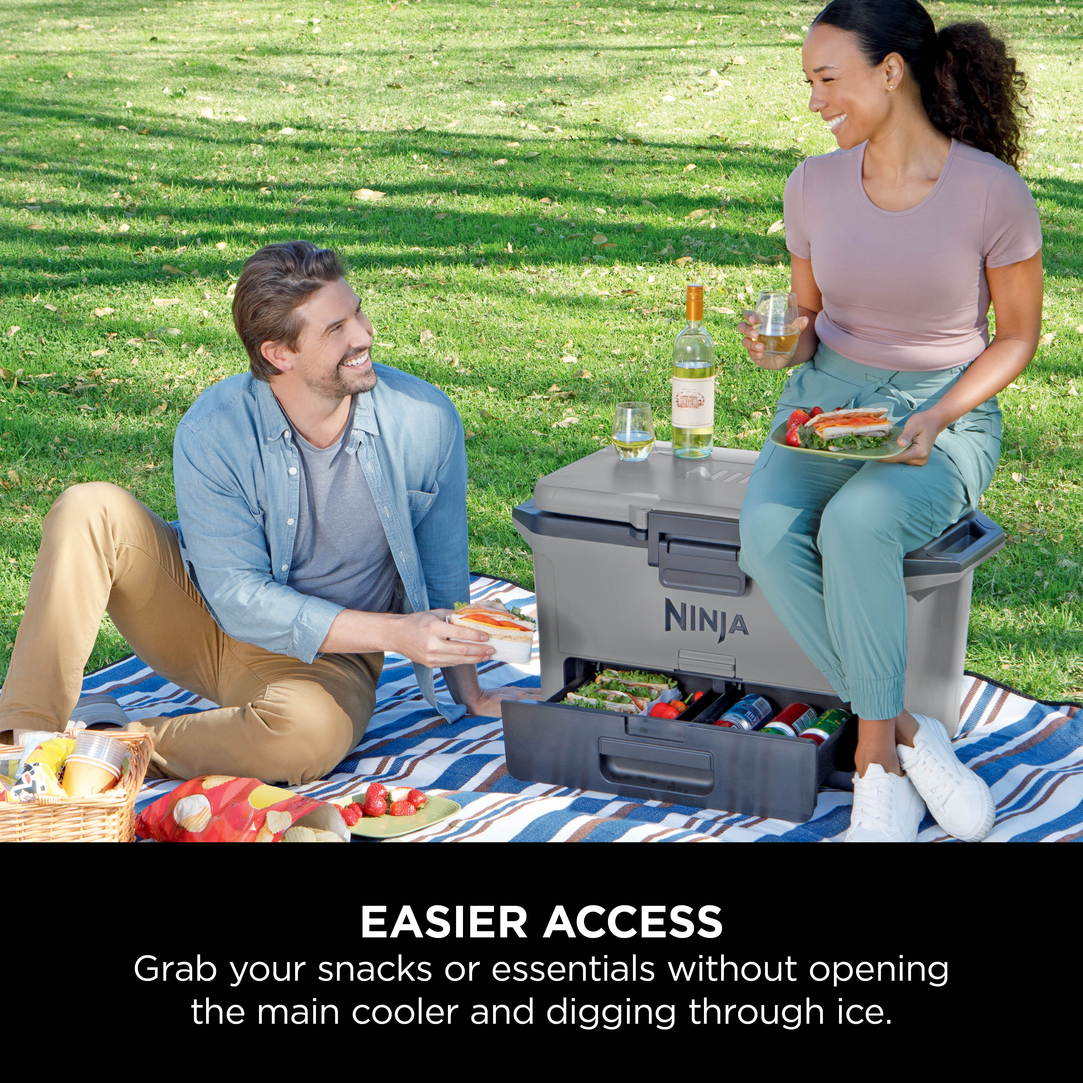 Ninja FrostVault Hard Cooler 50QT/48L