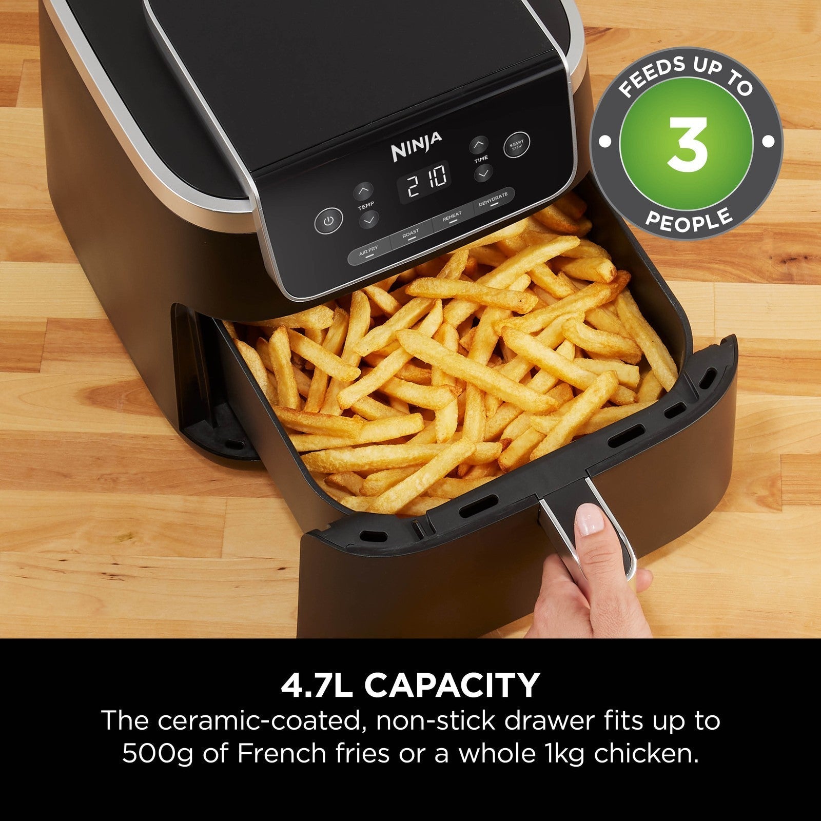 Ninja Air Fryer PRO 4.7L - Crispier Cooking