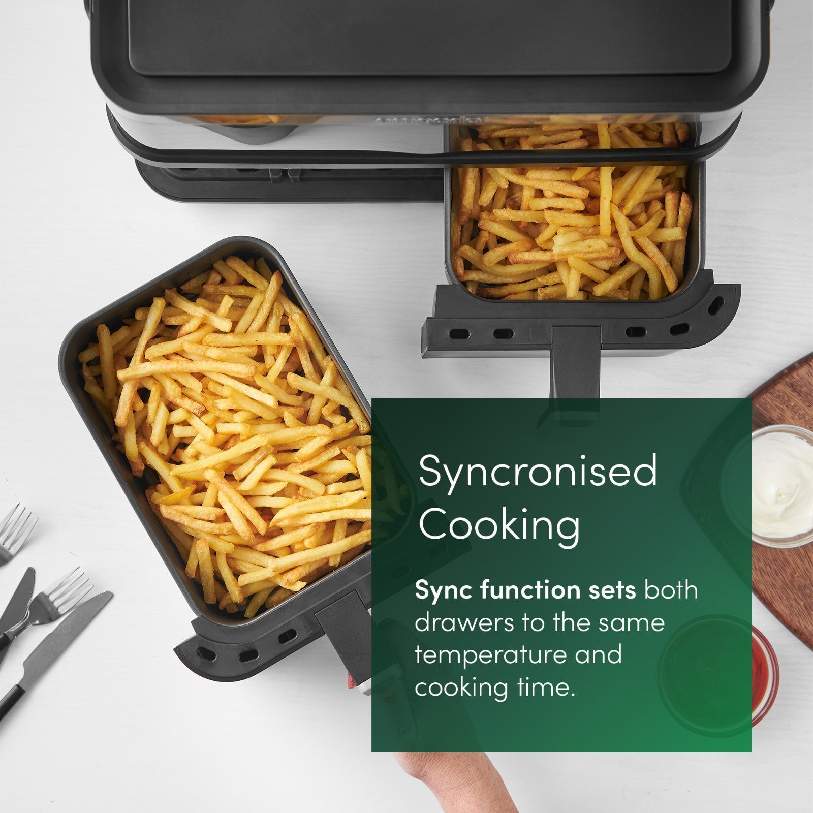 Emperial Dual Air Fryer Oven 9L