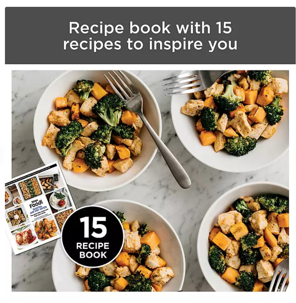 Ninja Foodi 9-in-1 Digital Air Fry Oven – Flip-Away Storage, XL Capacity