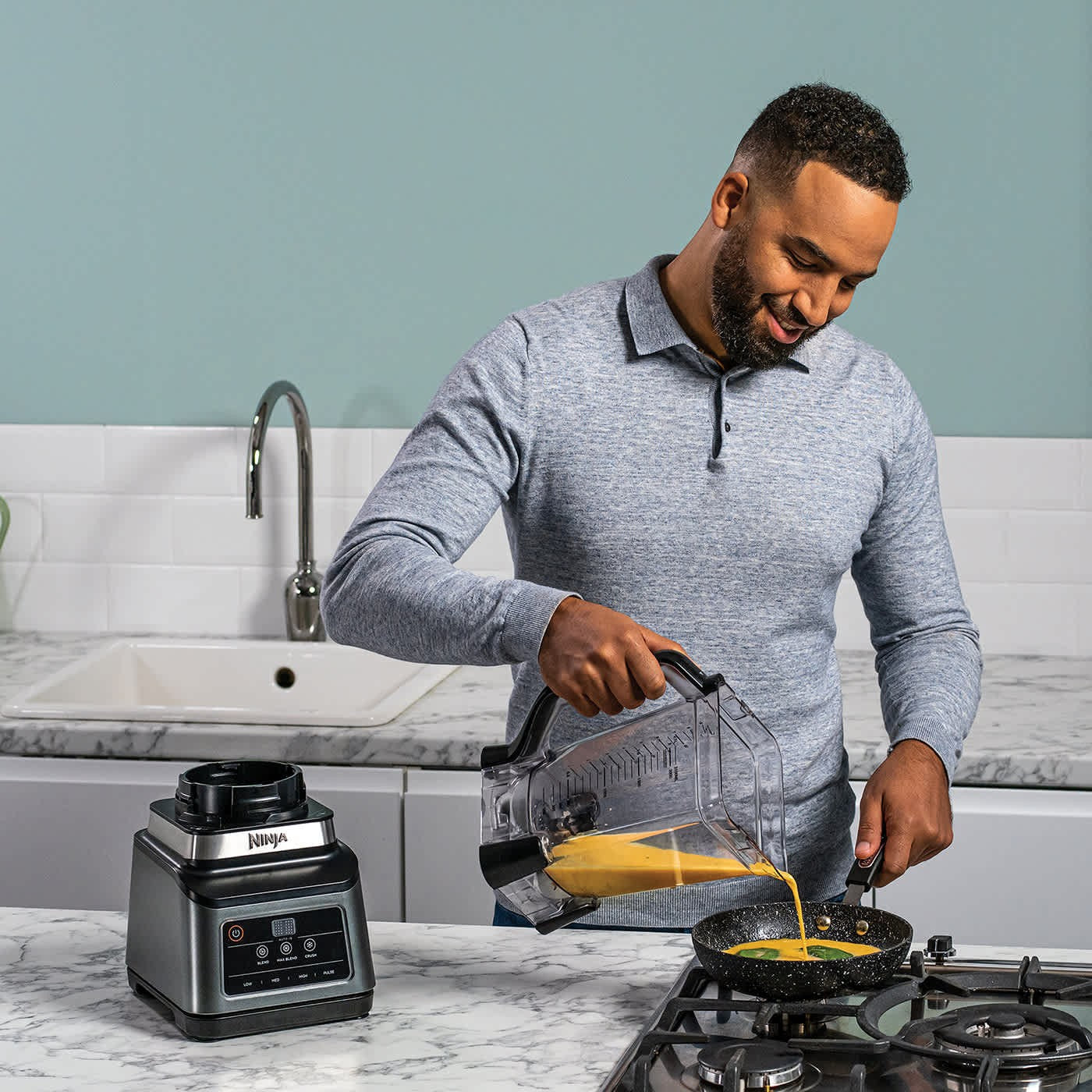 Ninja 2-in-1 Blender with Auto-iQ