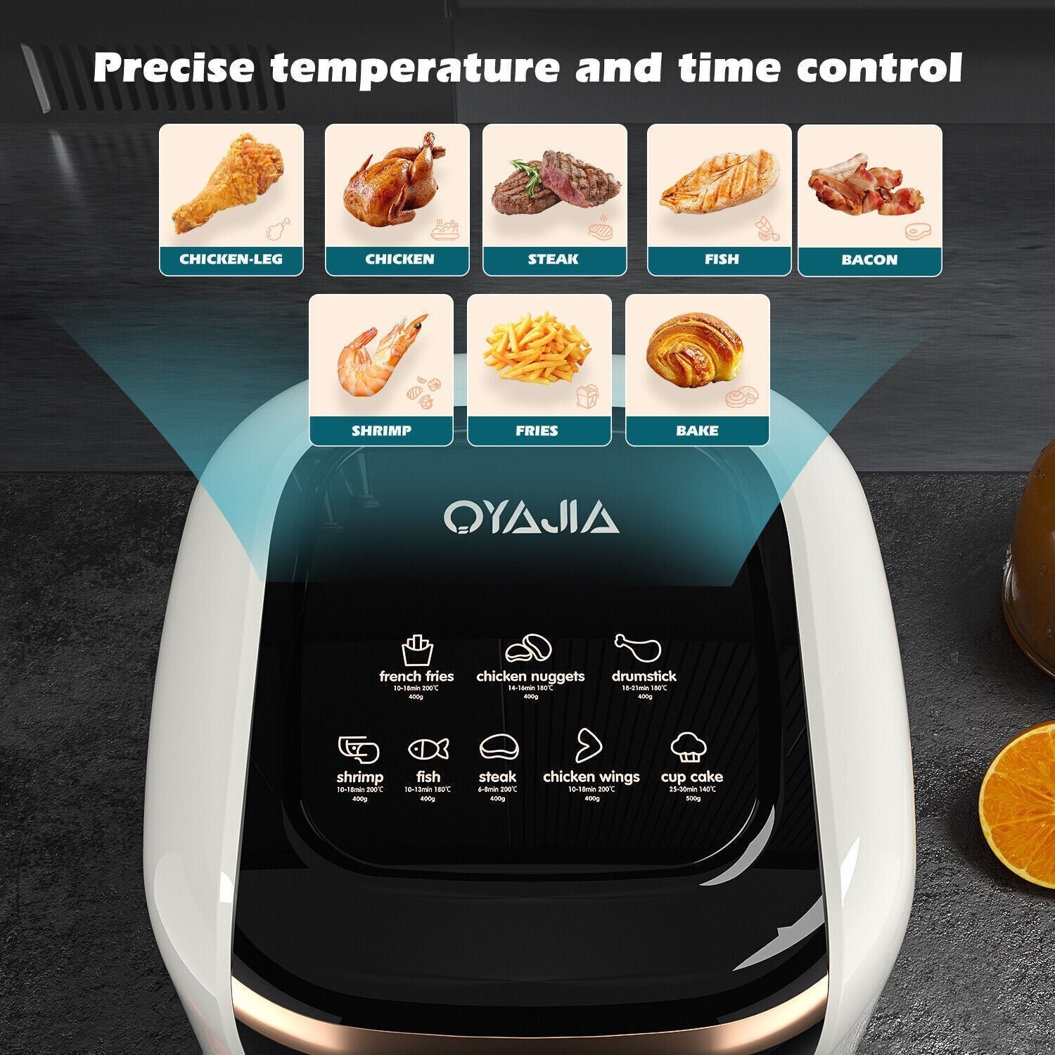 Uten 5L Digital Air Fryer