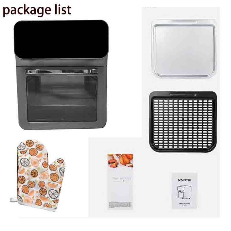 16L Large Digital Air Fryer Oven – 3-Tier Healthy Cooker