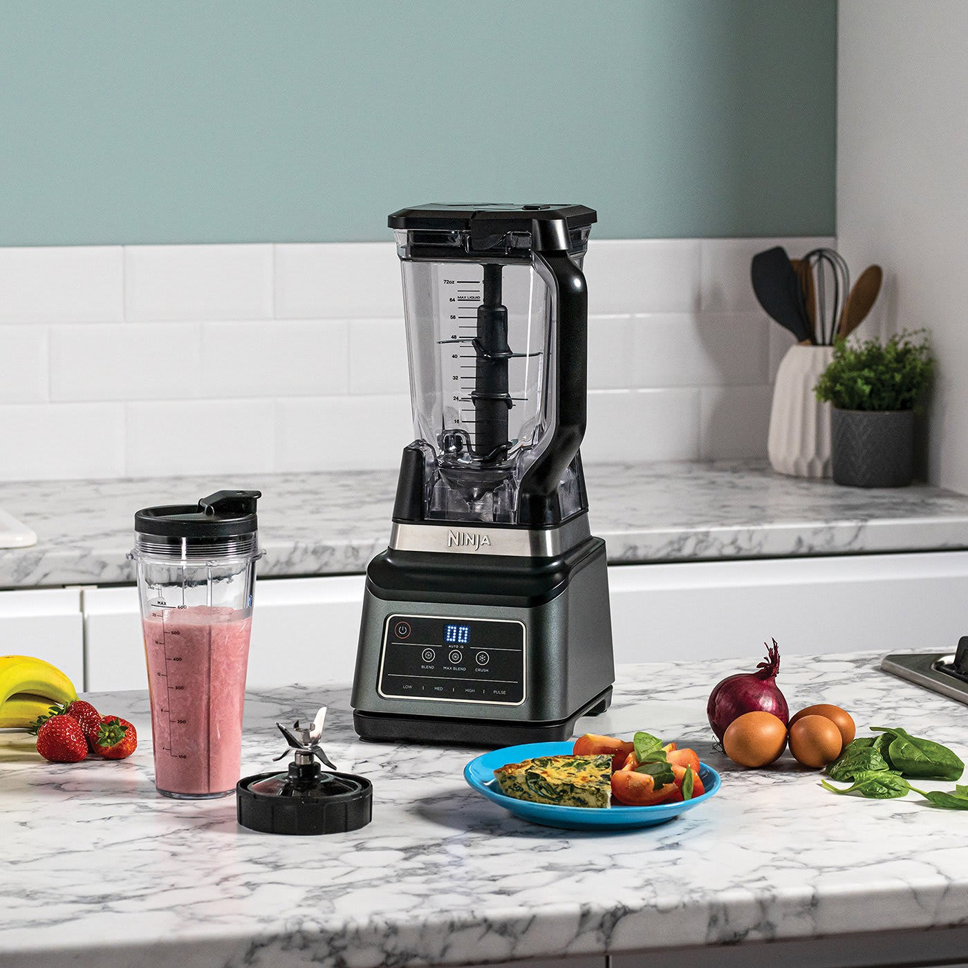 Ninja 2-in-1 Blender with Auto-iQ