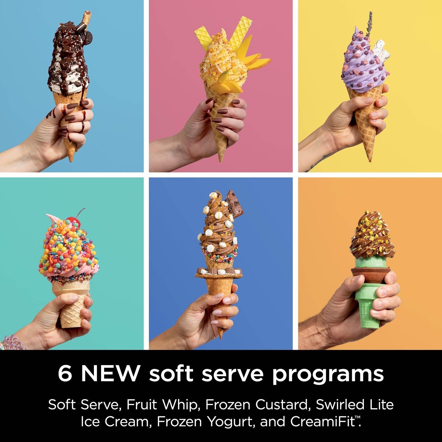 Ninja CREAMi Swirl 13-in-1 Soft Serve Ice Cream Machine