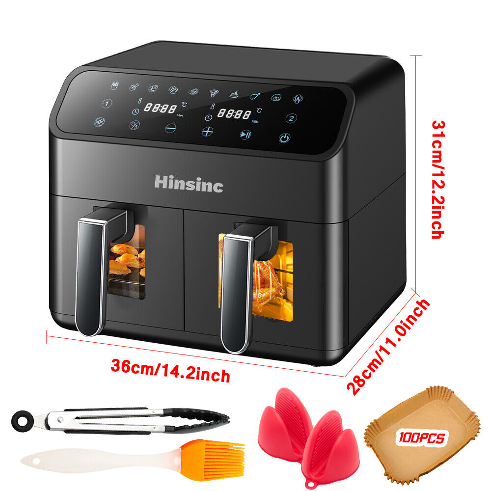 12L Dual Zone Digital Air Fryer