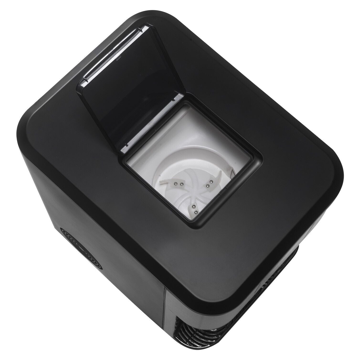 electriQ Countertop Ice Maker With Ice Crusher and Water Dispenser