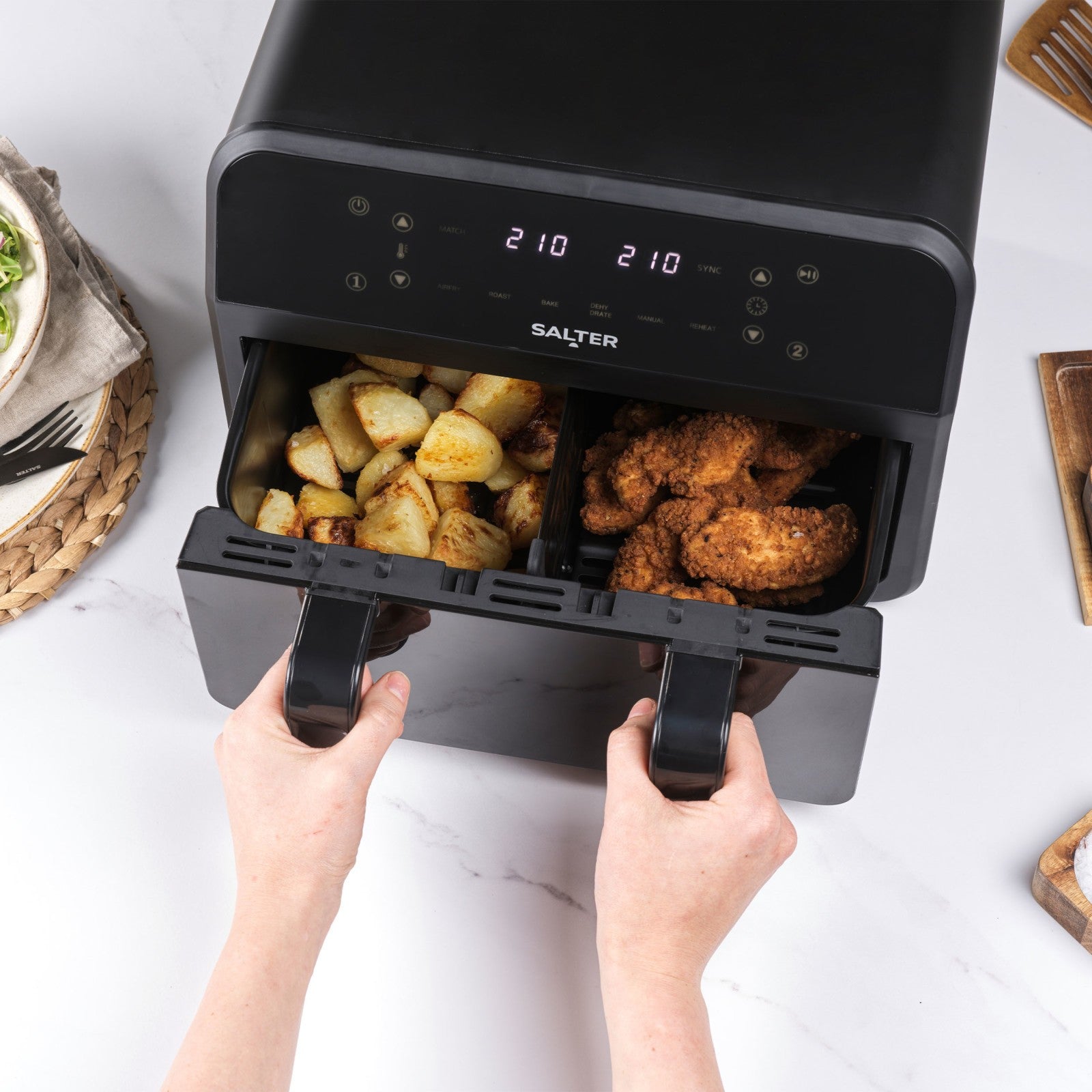 Salter Dual Air Fryer 7L
