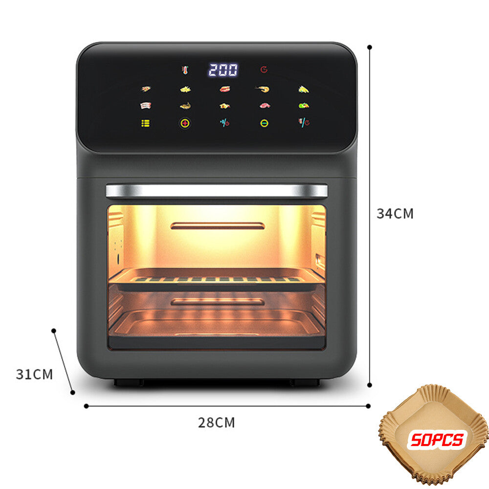16L Digital Air Fryer Oven – Healthy, Oil-Free Family Cooking