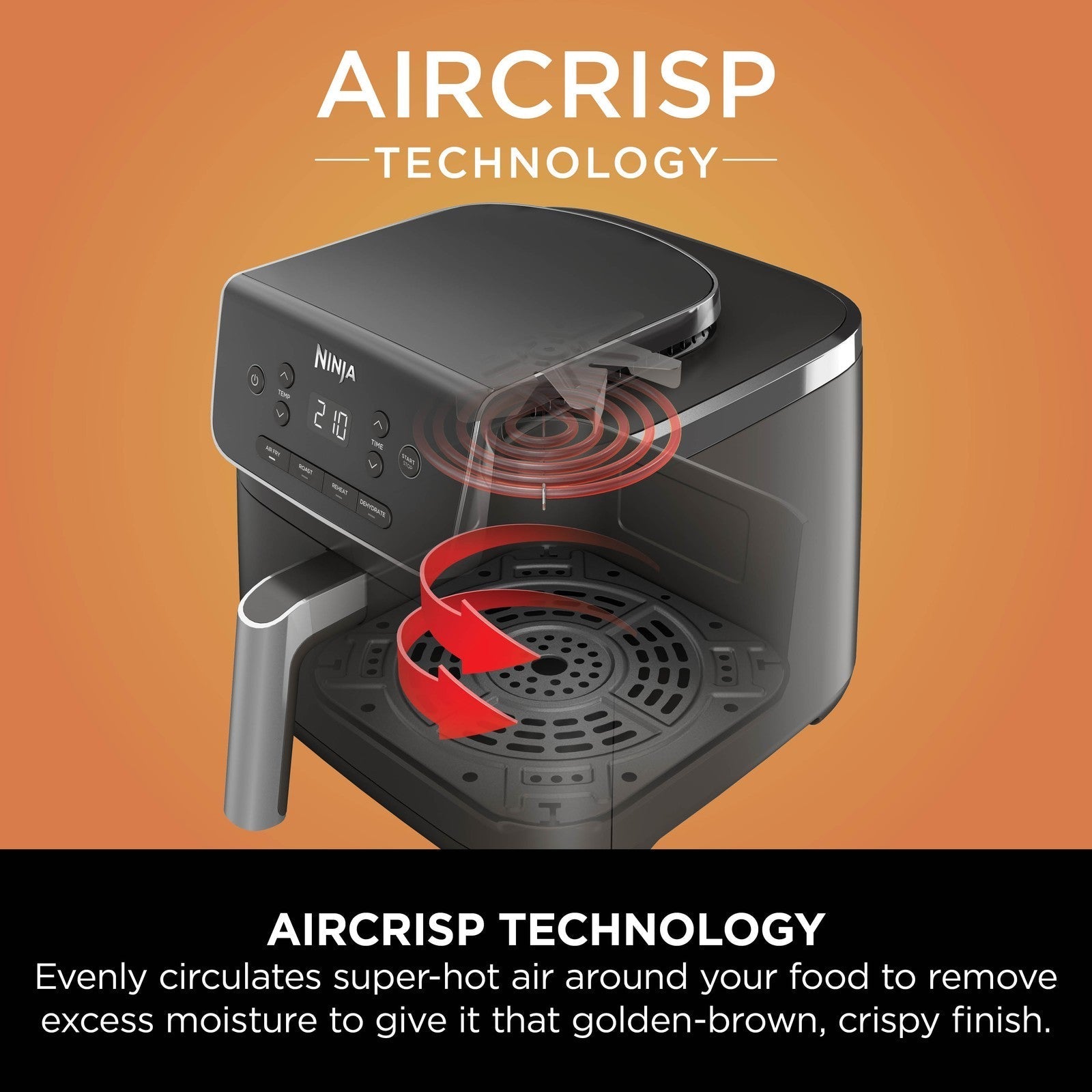 Ninja Air Fryer PRO 4.7L - Crispier Cooking