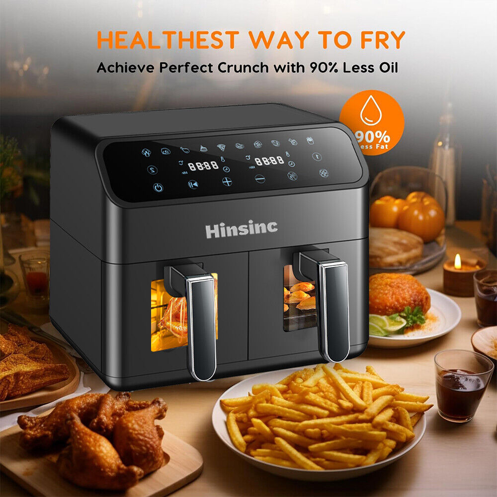 12L Dual Zone Digital Air Fryer