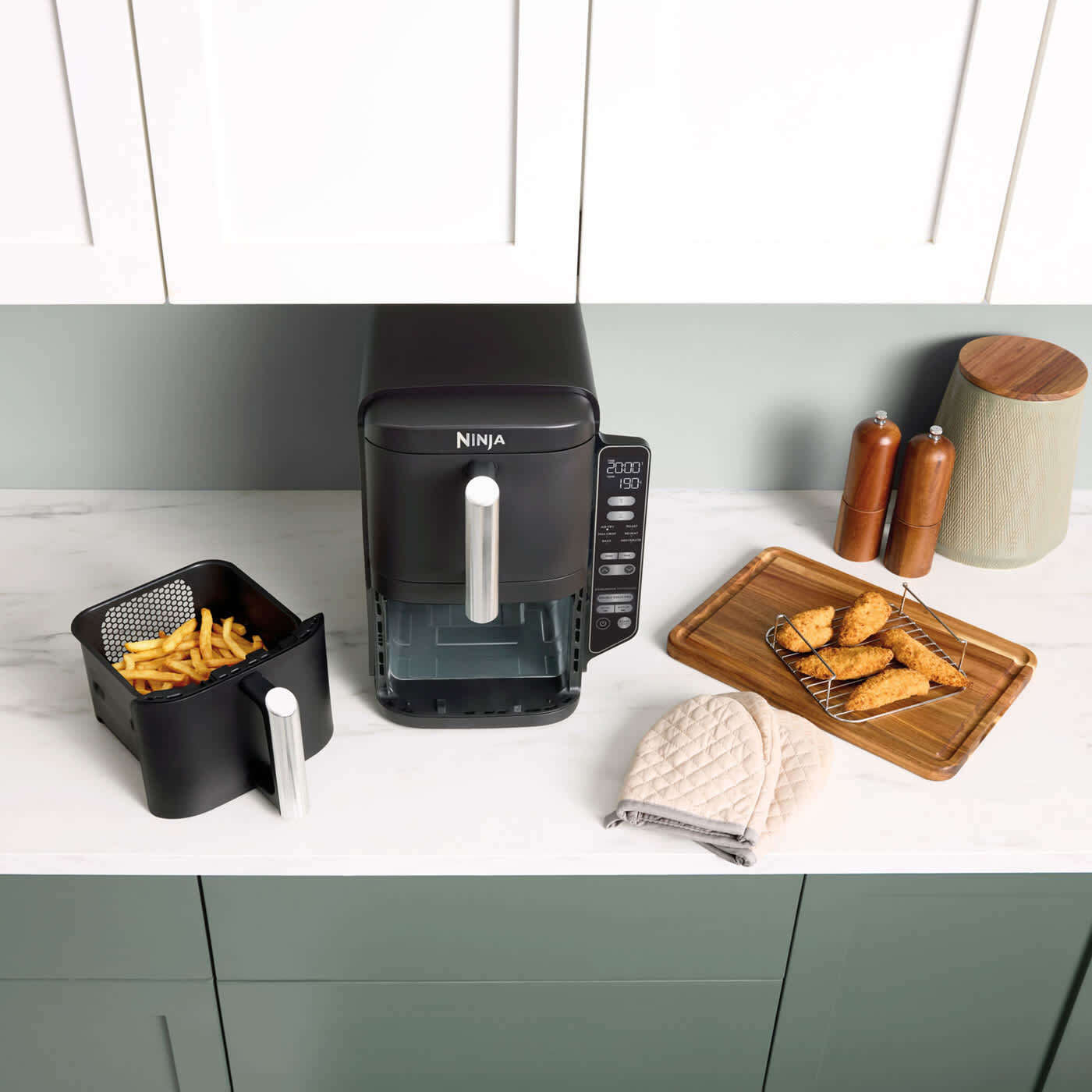 Ninja Double Stack 2-Drawer Air Fryer 7.6L