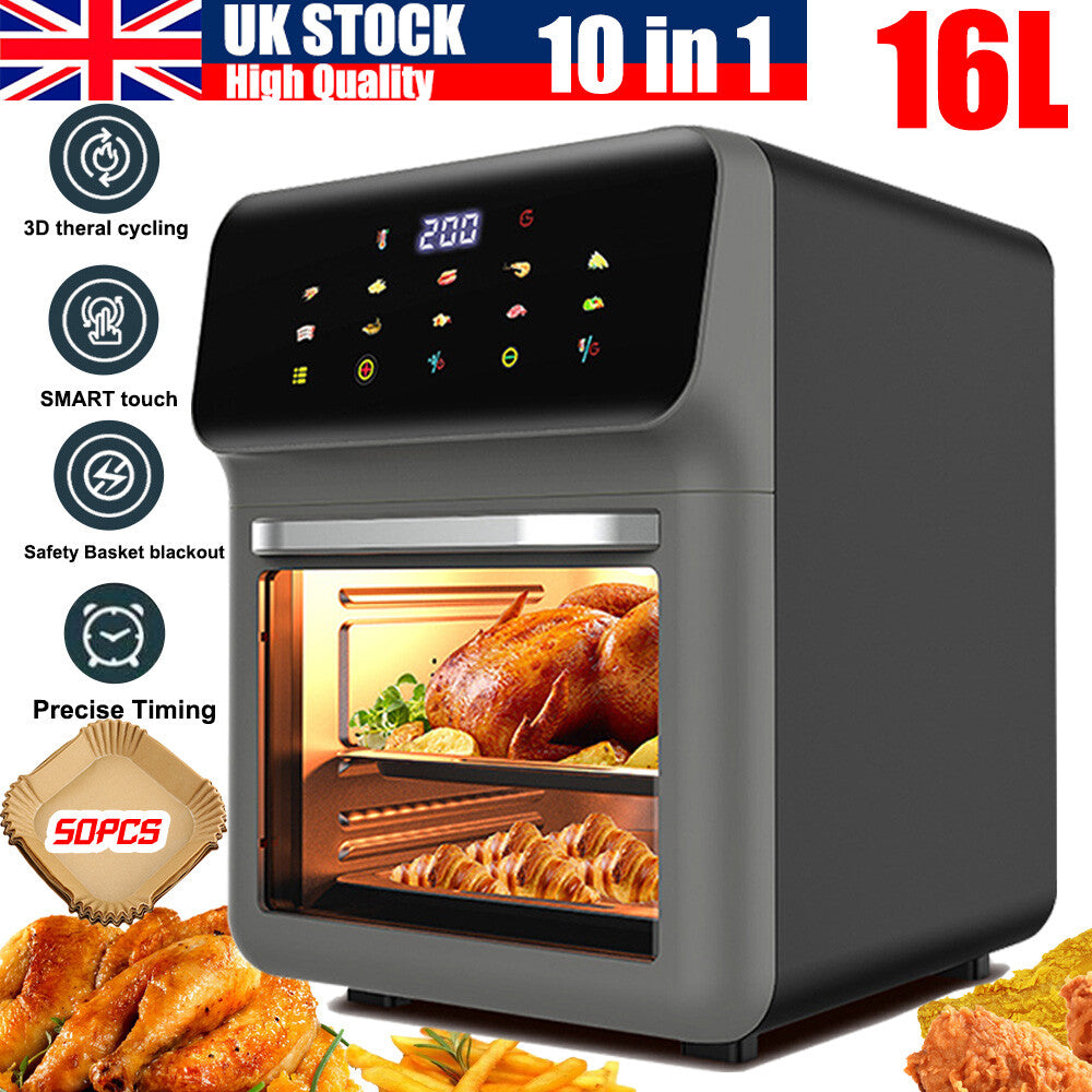 16L Digital Air Fryer Oven – Healthy, Oil-Free Family Cooking