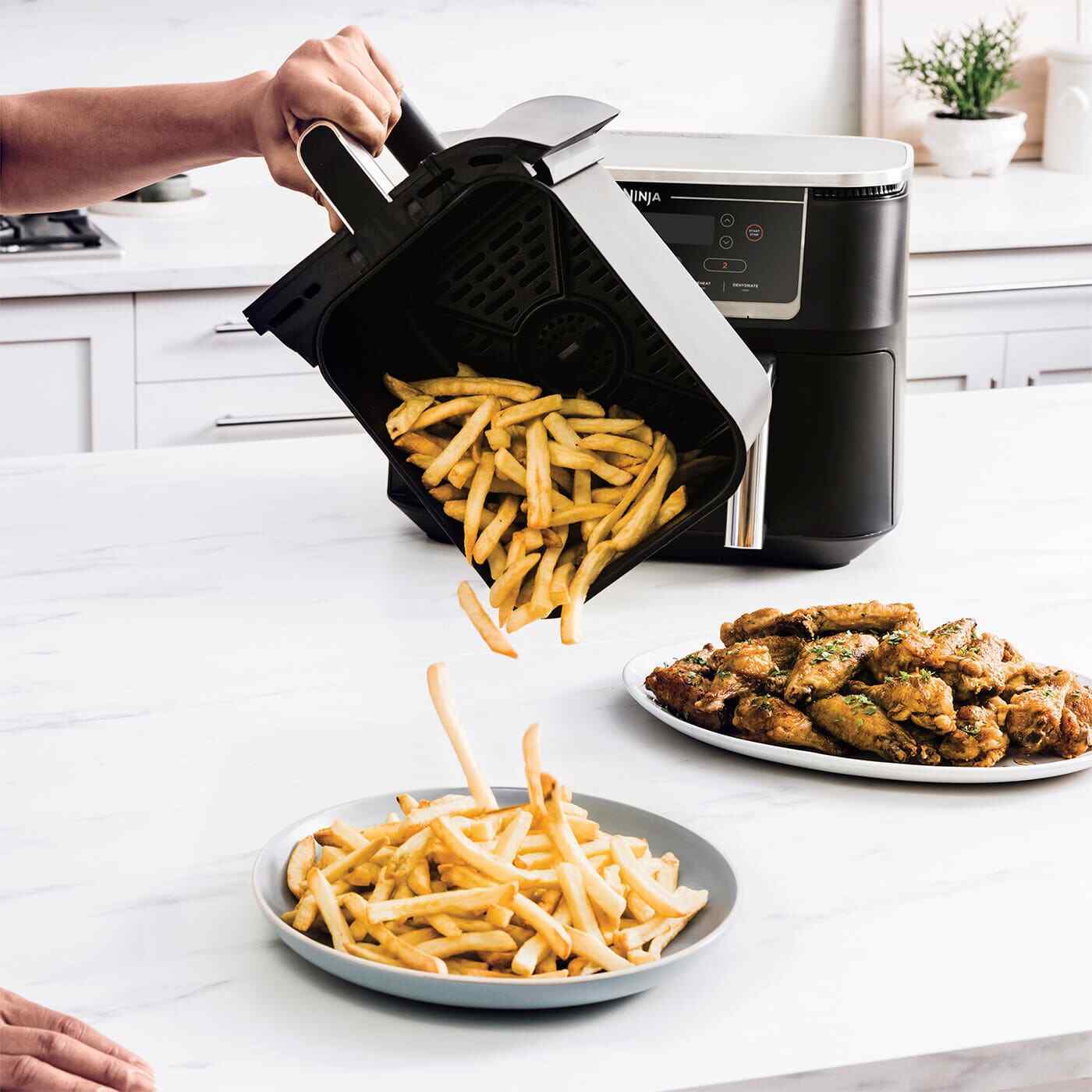 Ninja Foodi MAX Dual Zone Air Fryer with Smart Cook System