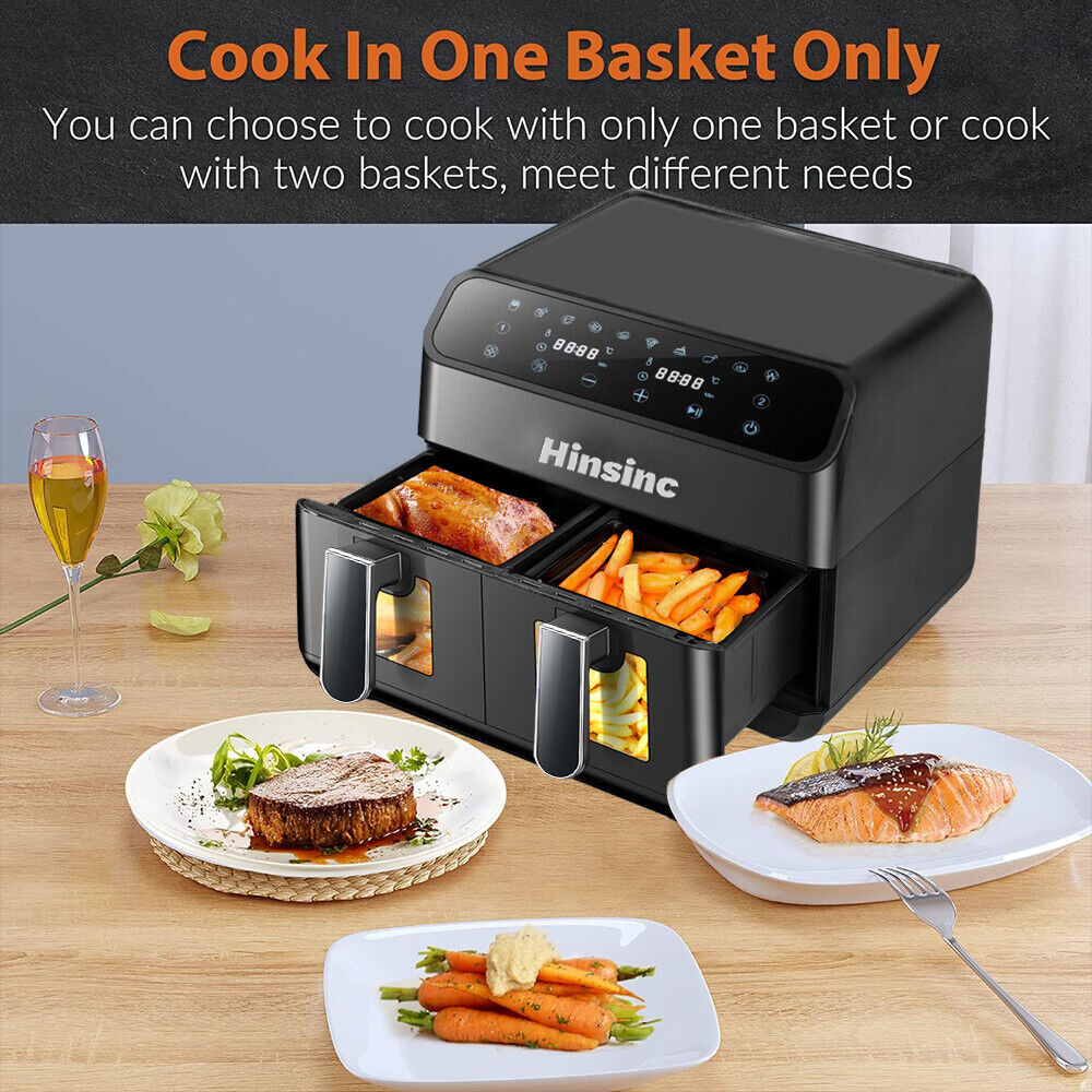 12L Dual Zone Digital Air Fryer
