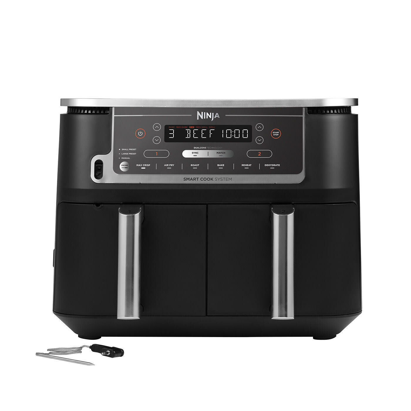 Ninja Foodi MAX Dual Zone Air Fryer with Smart Cook System
