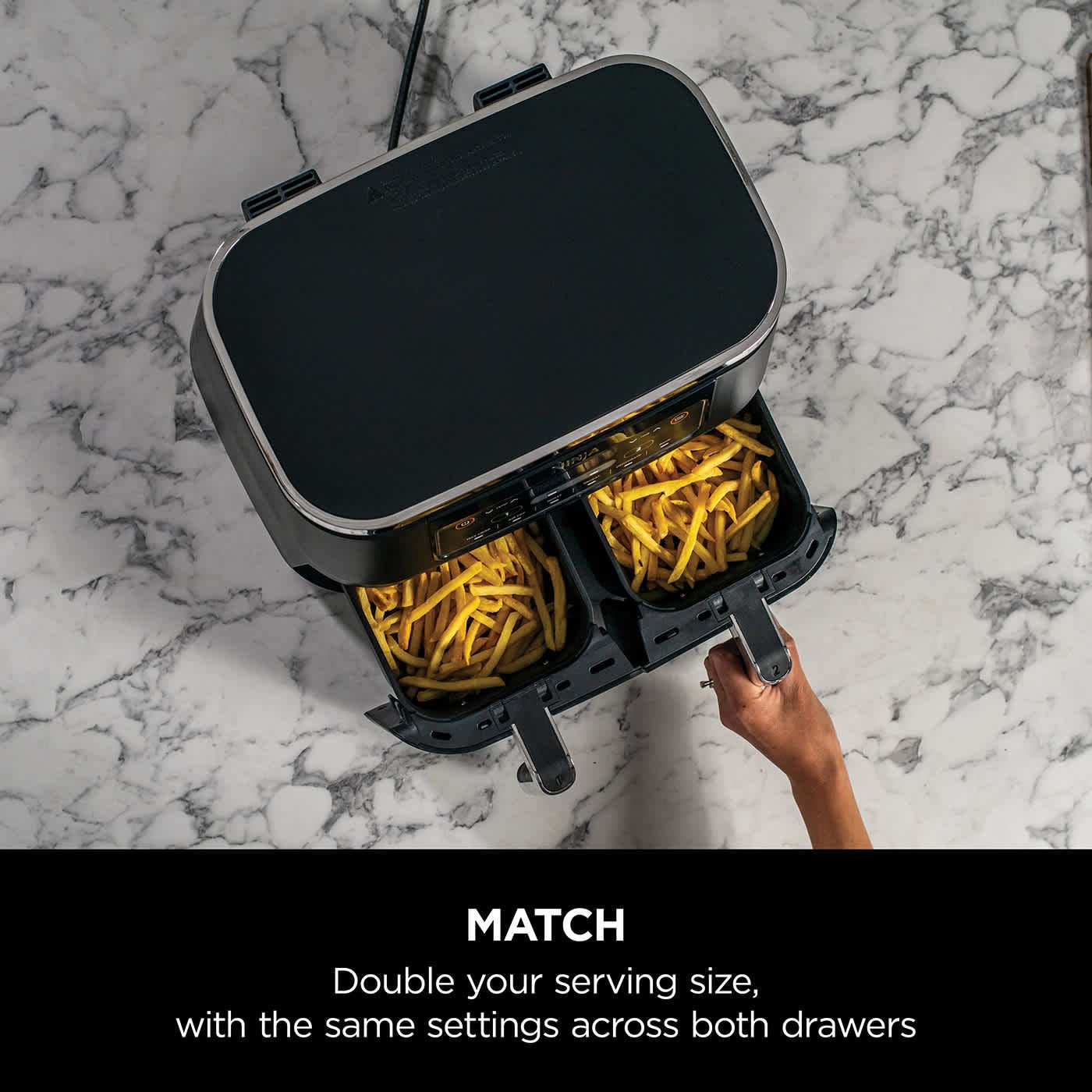 Ninja Foodi Dual Zone Air Fryer 7.6L